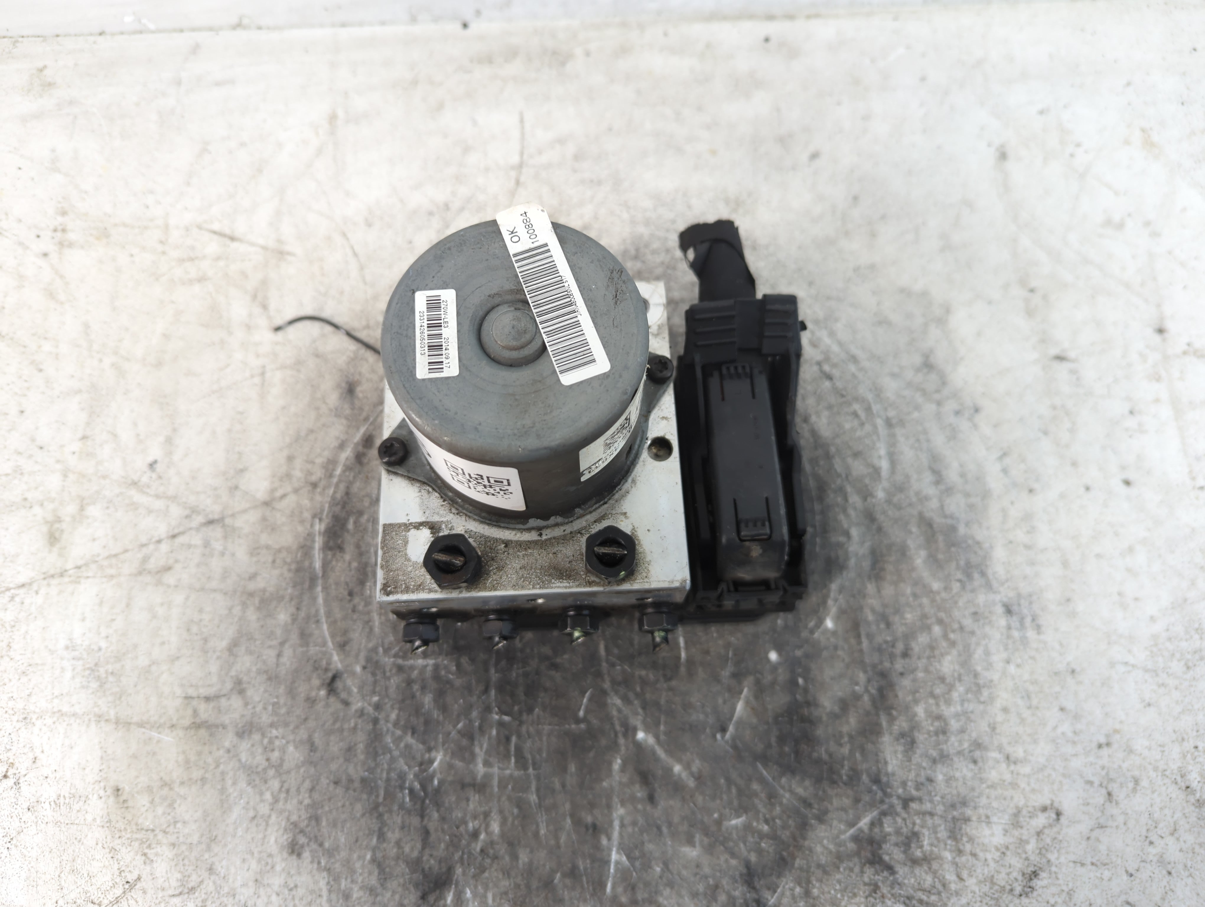 2014-2016 Hyundai Elantra ABS Pump Control Module Replacement P/N:58920-3X630 Fits Fits 2014 2015 2016 OEM Used Auto Parts - Oemusedautoparts1.com