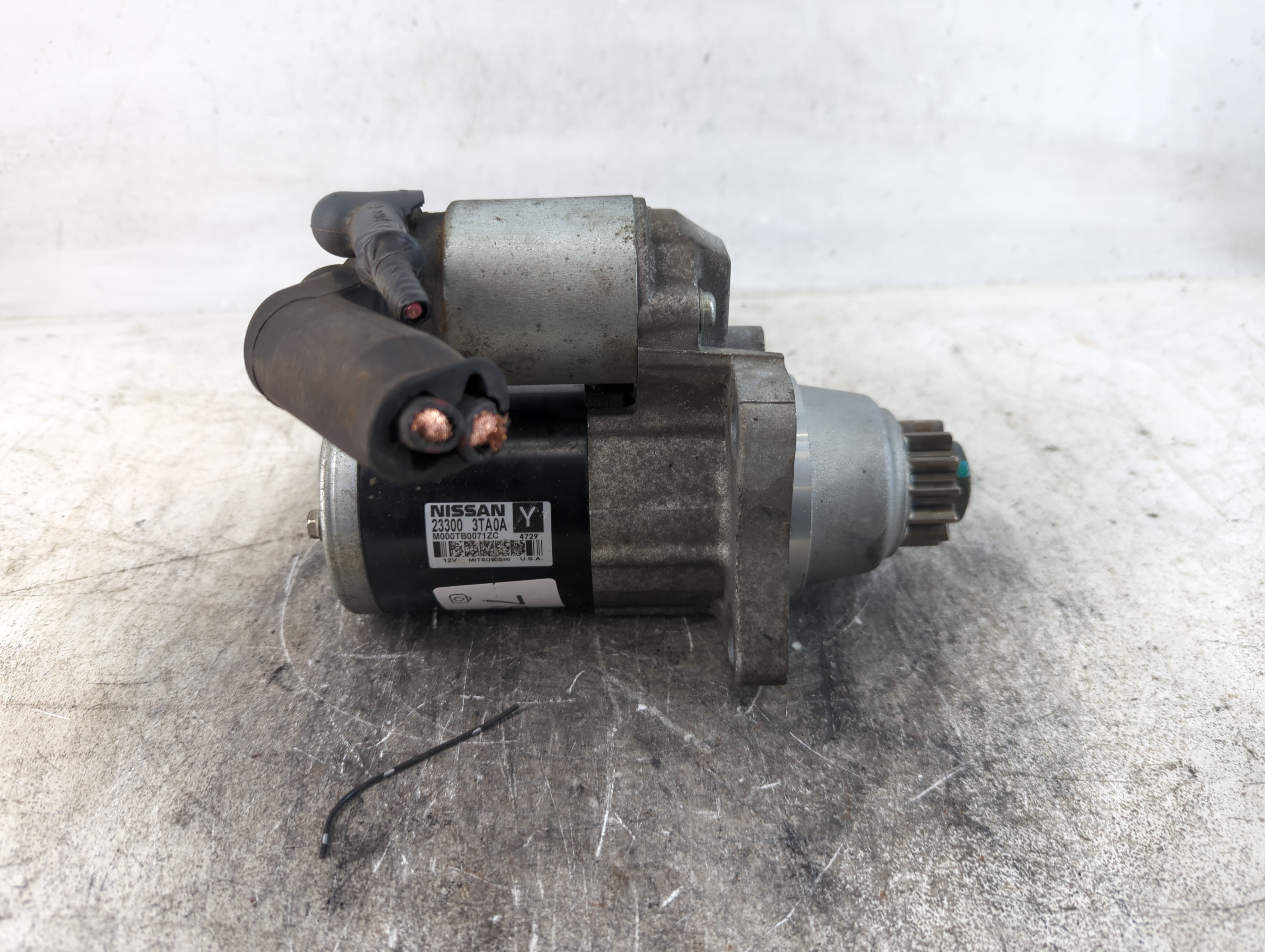 2013-2018 Nissan Altima Car Starter Motor Solenoid OEM P/N:23300 3TA0A Fits Fits 2013 2014 2015 2016 2017 2018 OEM Used Auto Parts - Oemusedautoparts1.com