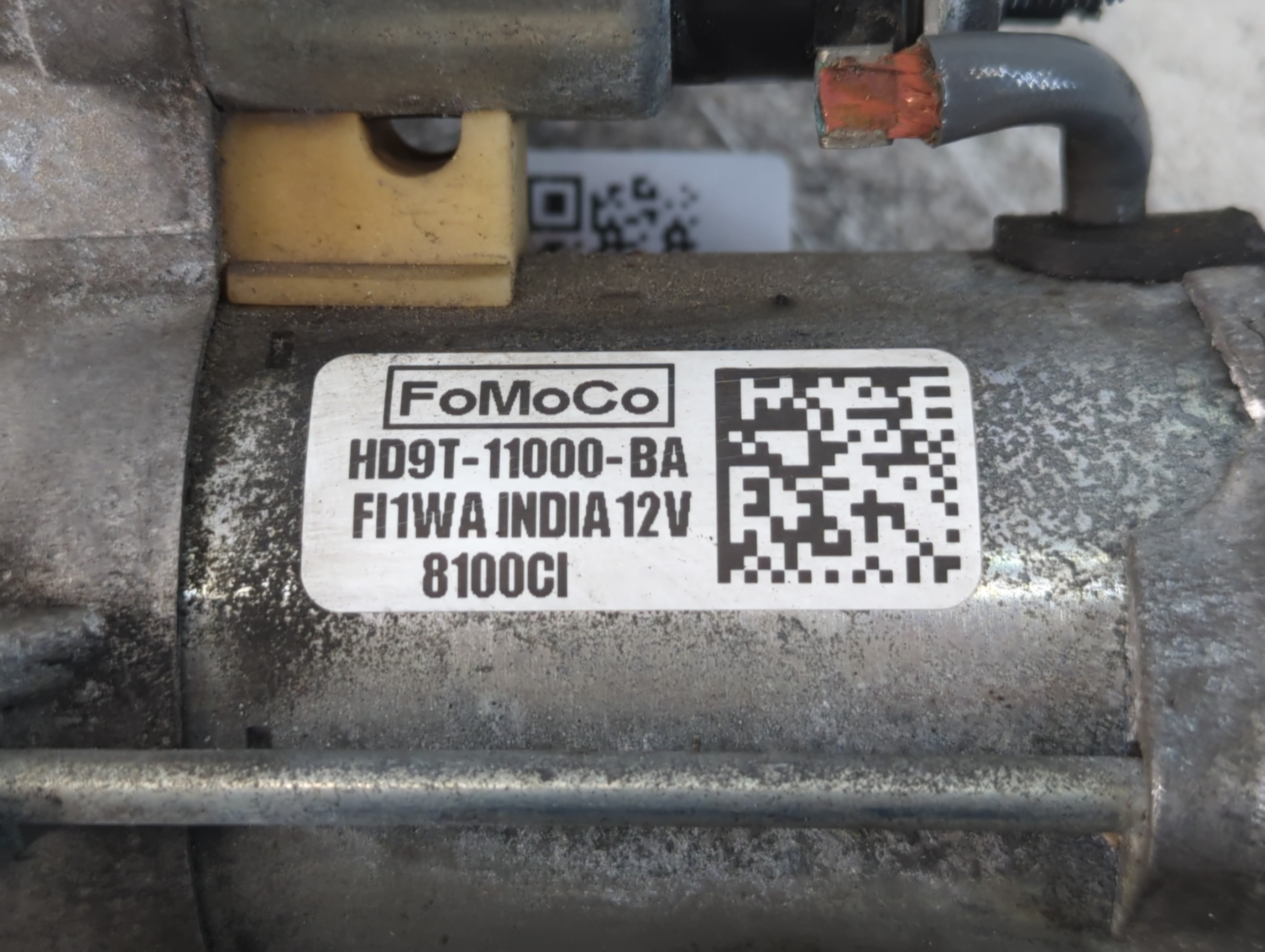 2011-2019 Ford Explorer Car Starter Motor Solenoid OEM P/N:HD9T-11000-BA Fits OEM Used Auto Parts - Oemusedautoparts1.com