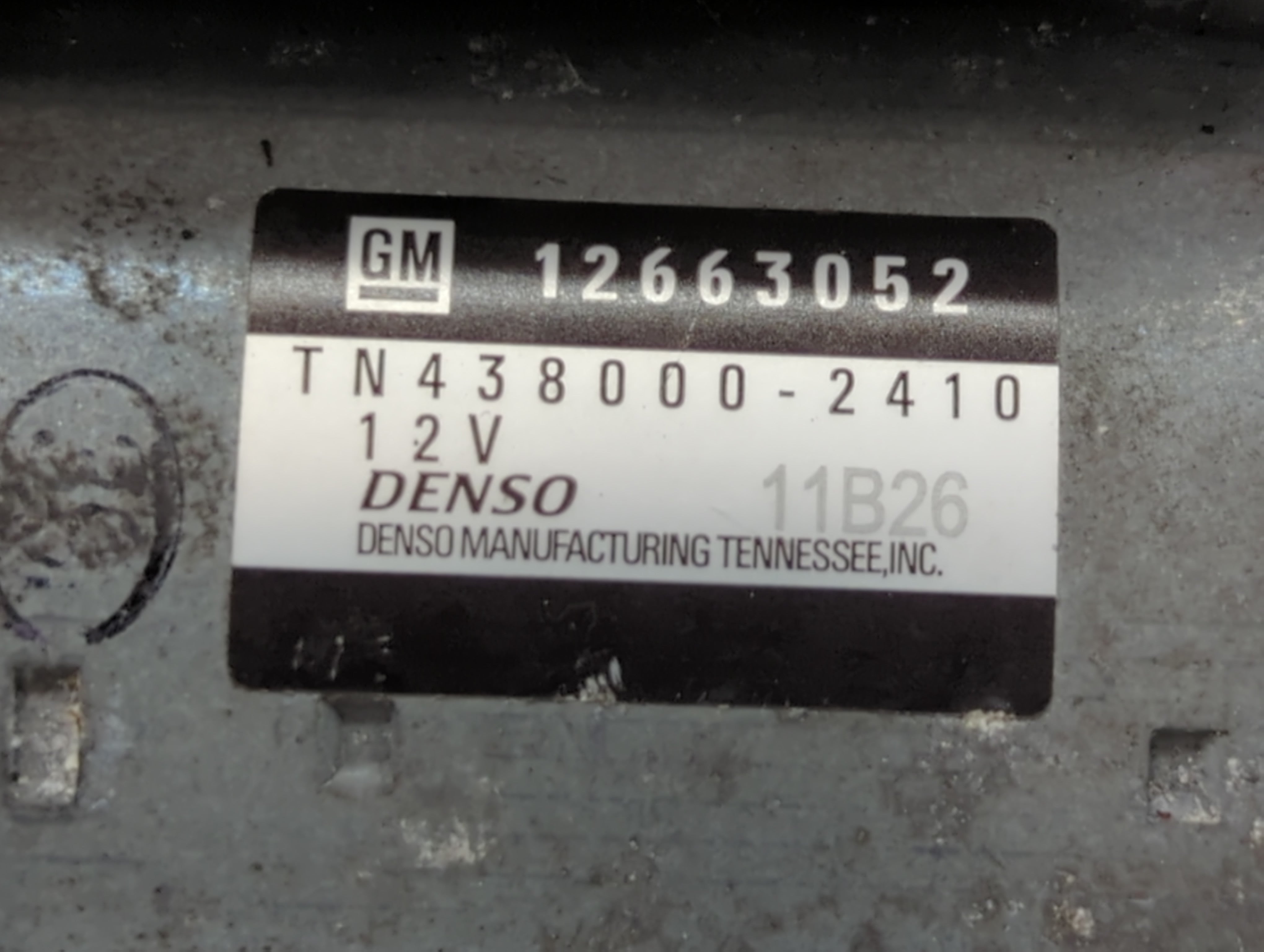 2018-2019 Chevrolet Traverse Car Starter Motor Solenoid OEM P/N:12663052 Fits Fits 2015 2016 2017 2018 2019 2020 2021 OEM Used Auto Parts - Oemusedautoparts1.com
