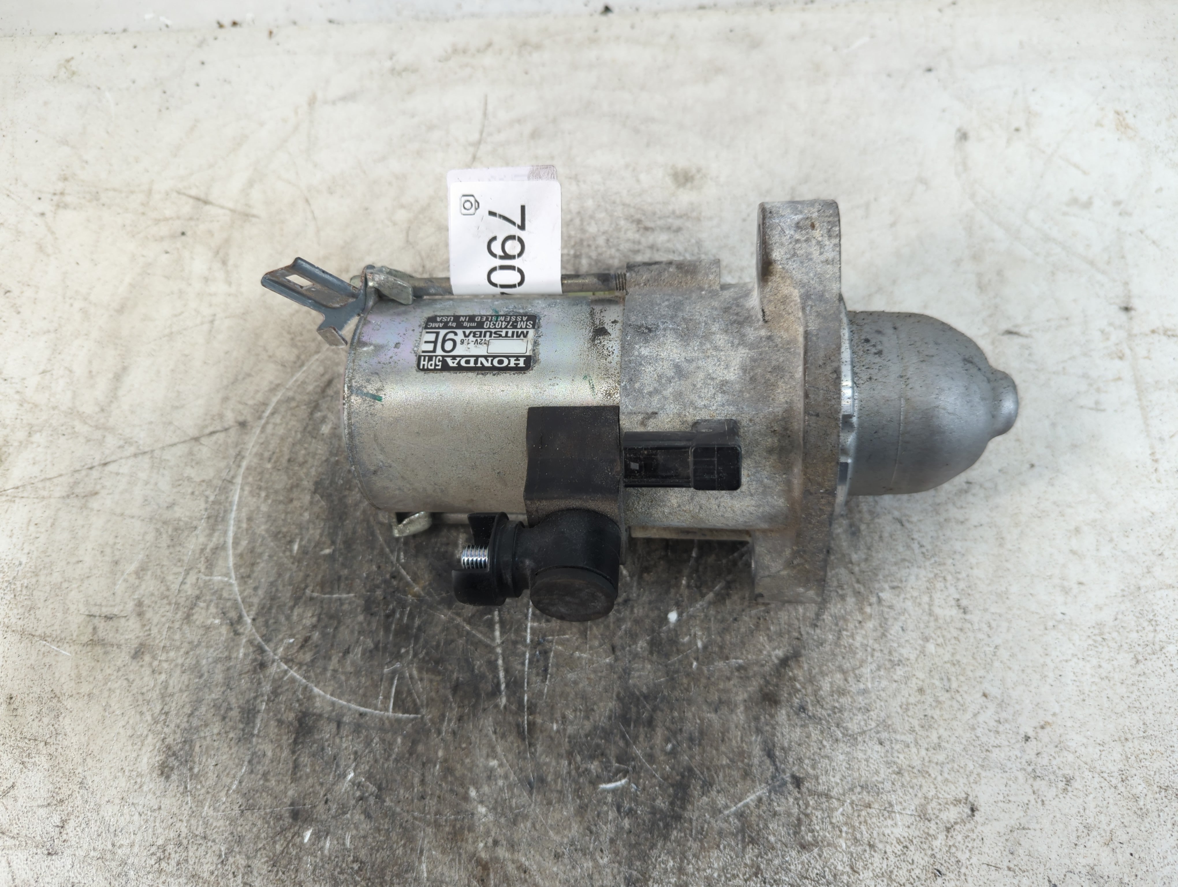 2017-2019 Honda Cr-V Car Starter Motor Solenoid OEM P/N:SM-74030 Fits Fits 2017 2018 2019 OEM Used Auto Parts - Oemusedautoparts1.com