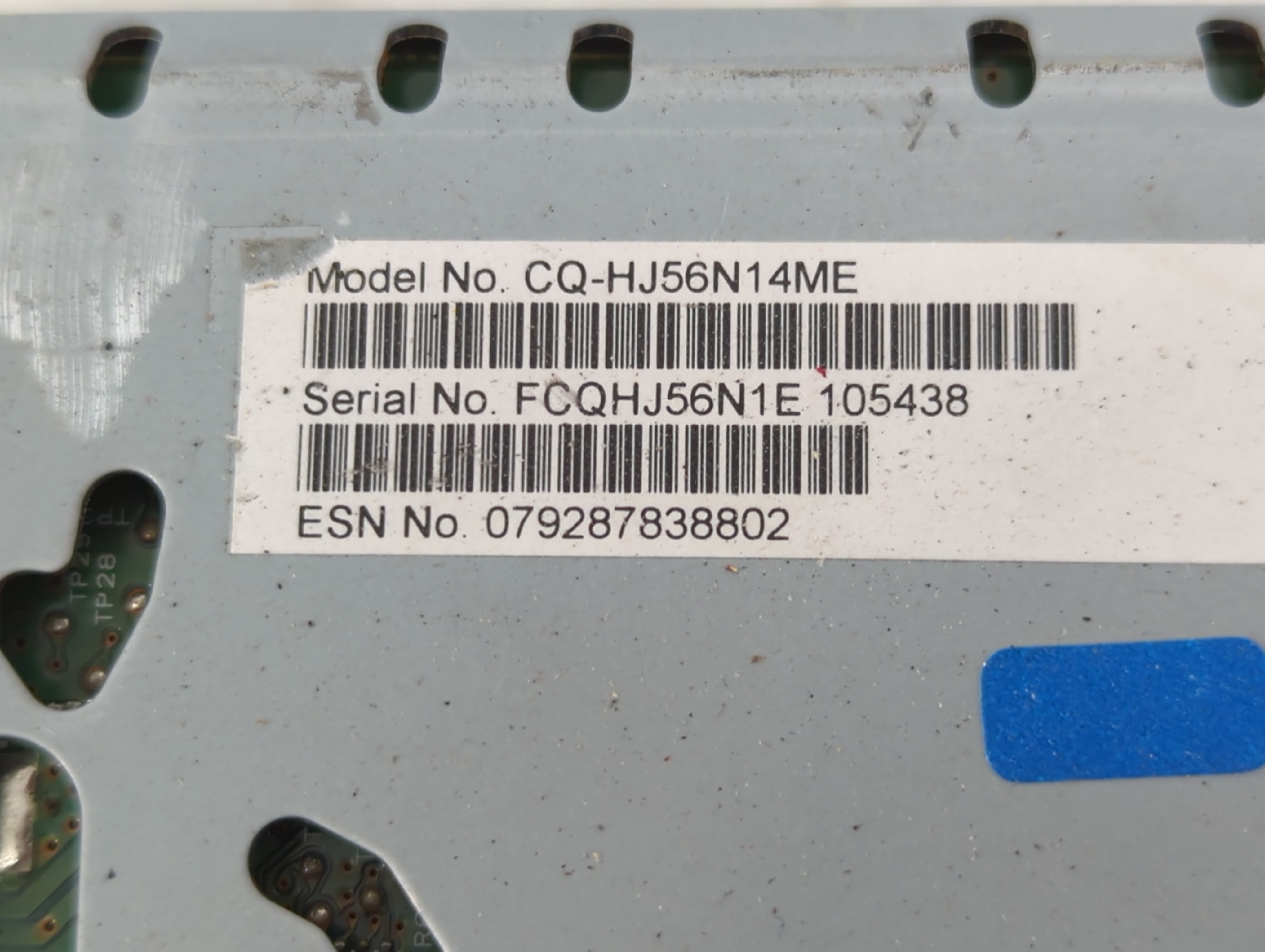 2017-2018 Lincoln Mkx Radio AM FM Cd Player Receiver Replacement P/N:CQ-HJ56N14ME Fits Fits 2017 2018 OEM Used Auto Parts - Oemusedautoparts1.com