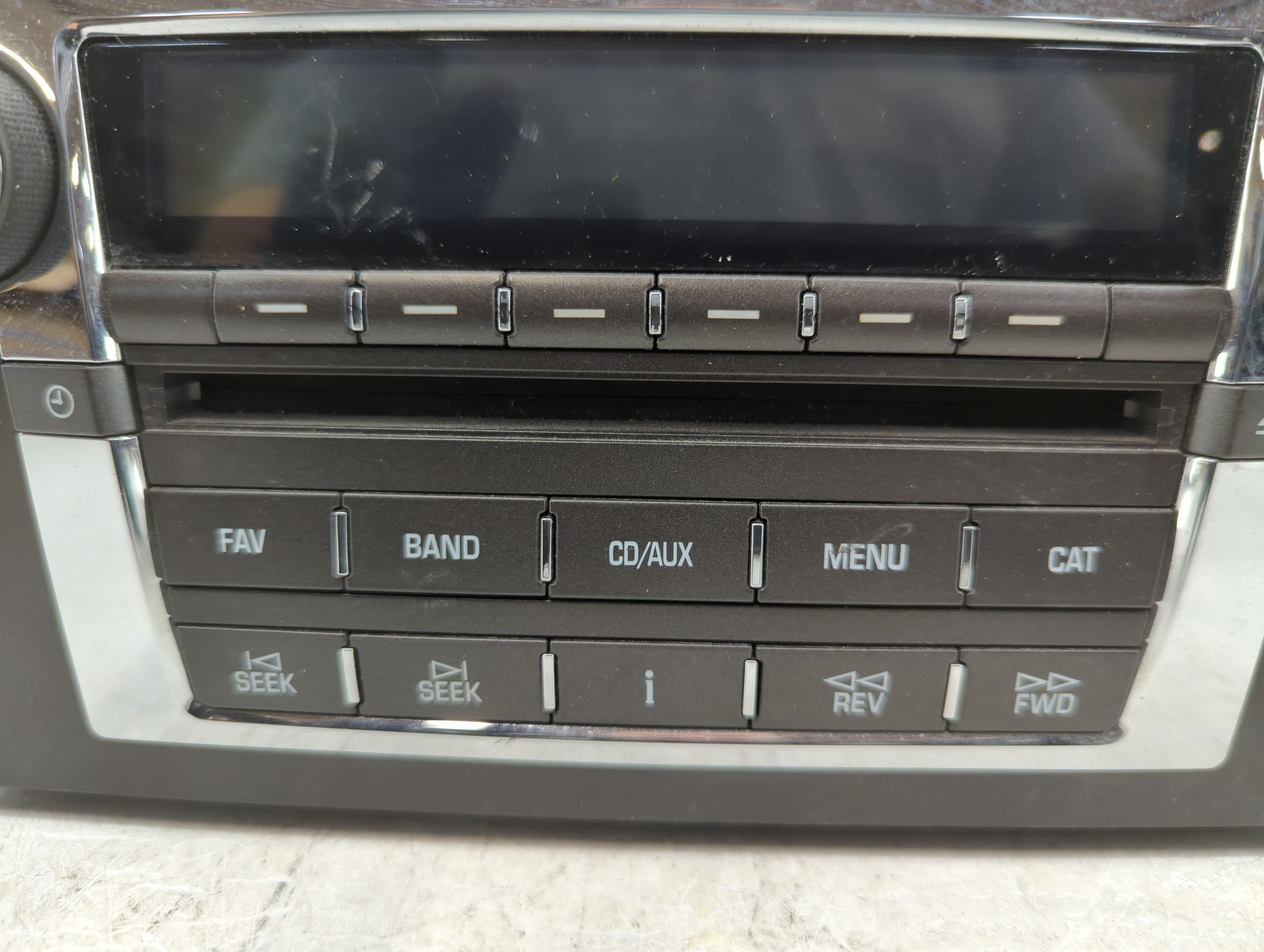 2007-2009 Cadillac Dts Radio AM FM Cd Player Receiver Replacement P/N:15948004 Fits Fits 2007 2008 2009 OEM Used Auto Parts - Oemusedautoparts1.com