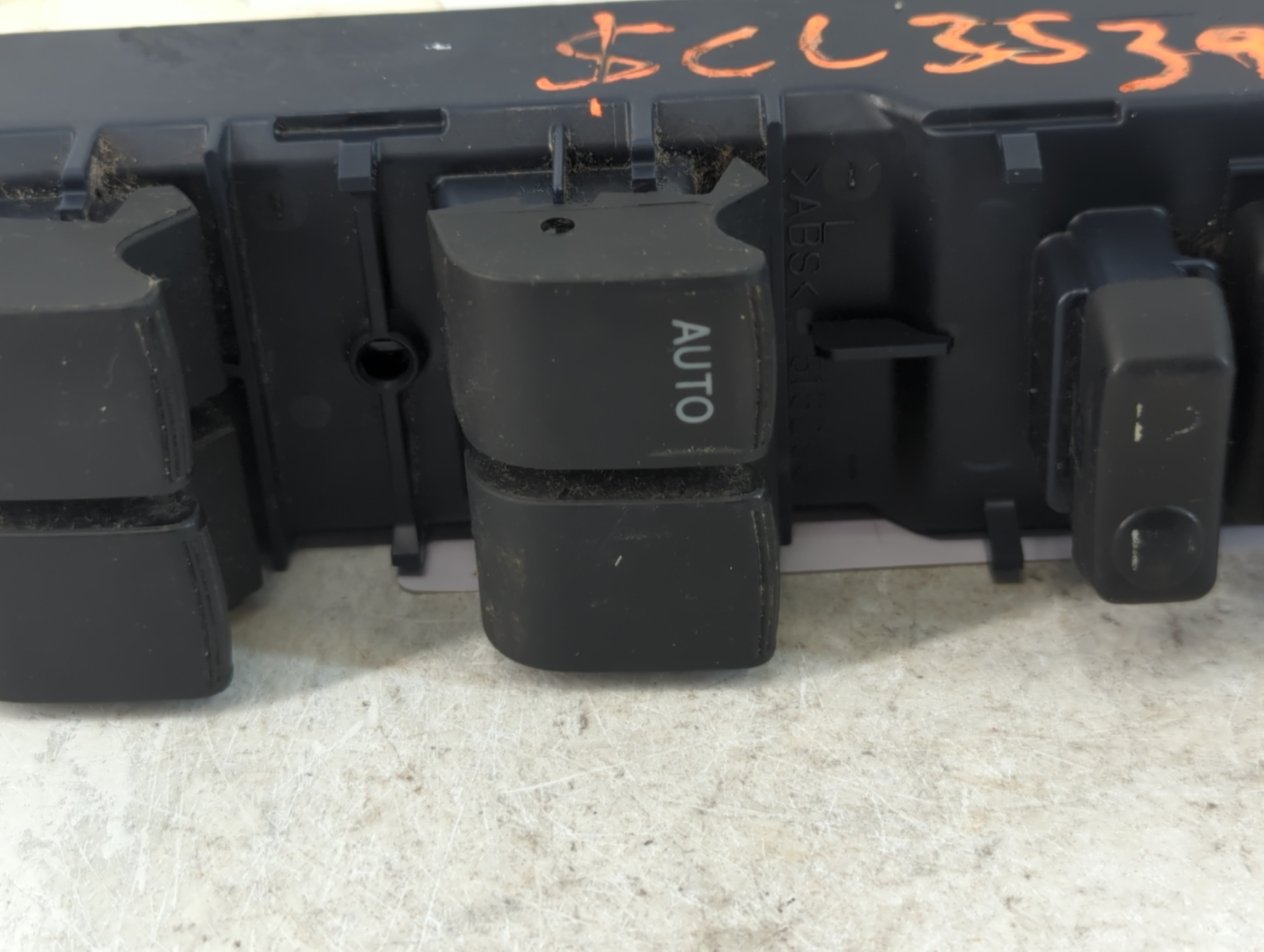 2007-2014 Toyota Camry Master Power Window Switch Replacement Driver Side Left Fits Fits 2007 2008 2009 2010 2011 2012 2013 2014 OEM Used Auto Parts - Oemusedautoparts1.com