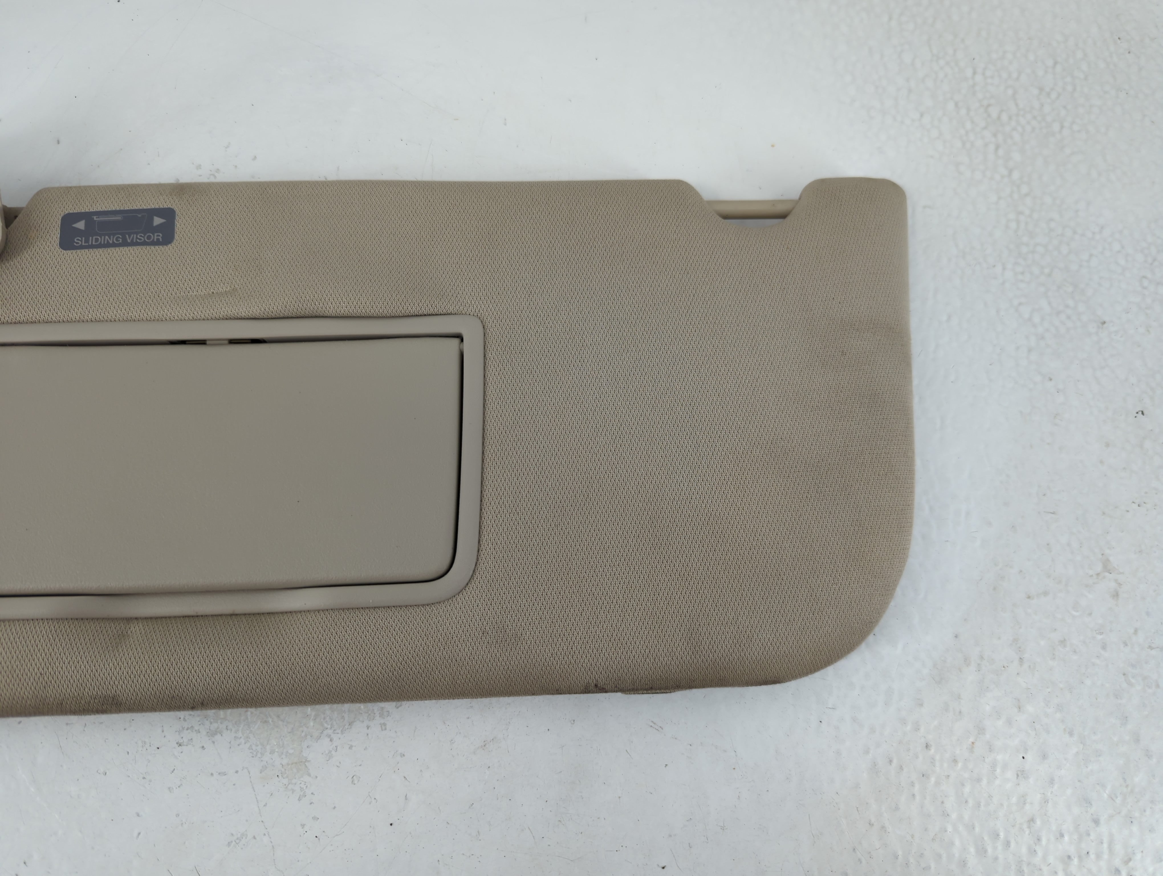 2012 Ford Taurus Sun Visor Shade Replacement Driver Left Mirror Fits Fits 2010 2011 OEM Used Auto Parts - Oemusedautoparts1.com