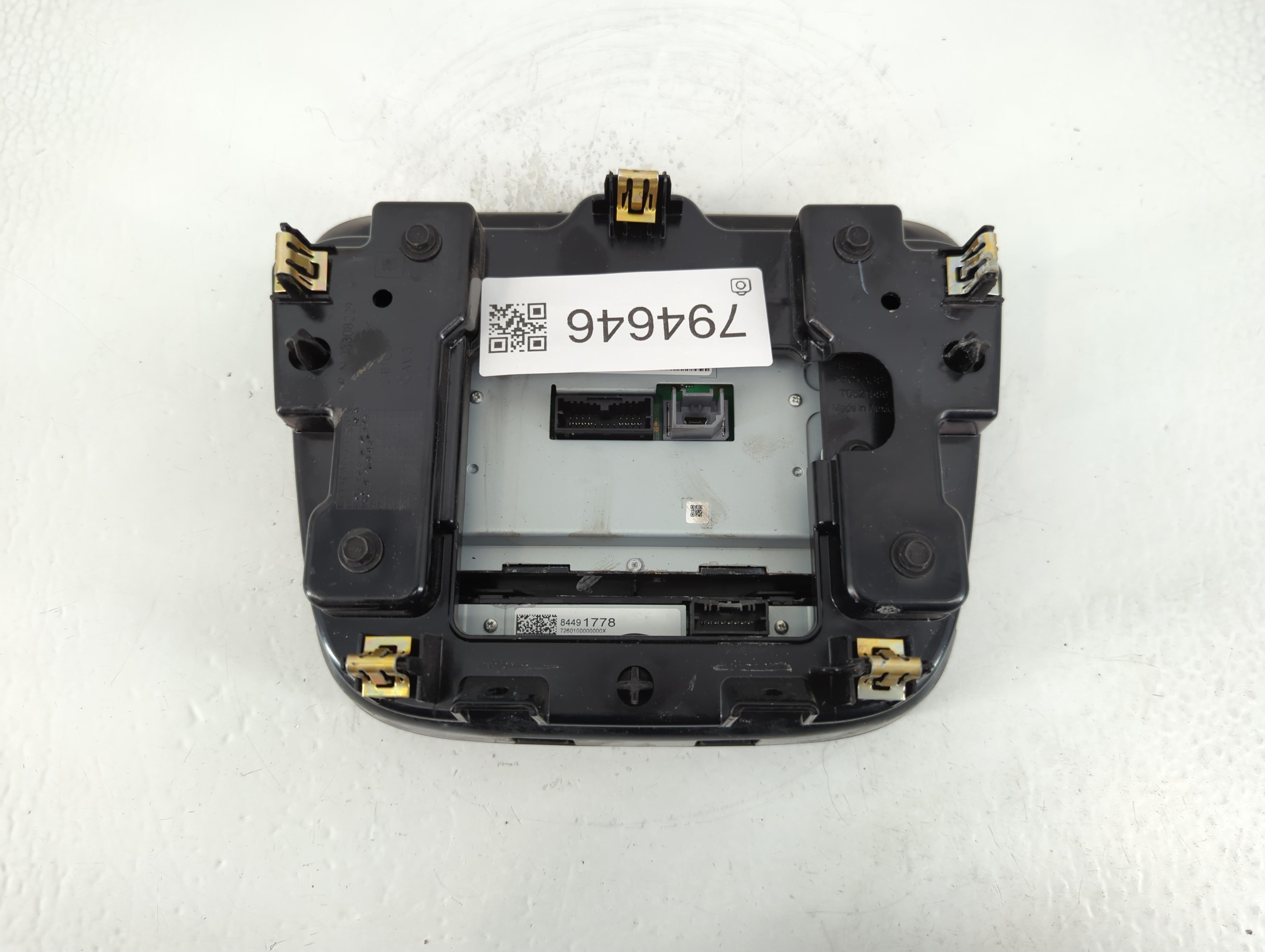2019-2021 Chevrolet Equinox Radio AM FM Cd Player Receiver Replacement P/N:84491778 Fits Fits 2019 2020 2021 2022 OEM Used Auto Parts - Oemusedautoparts1.com