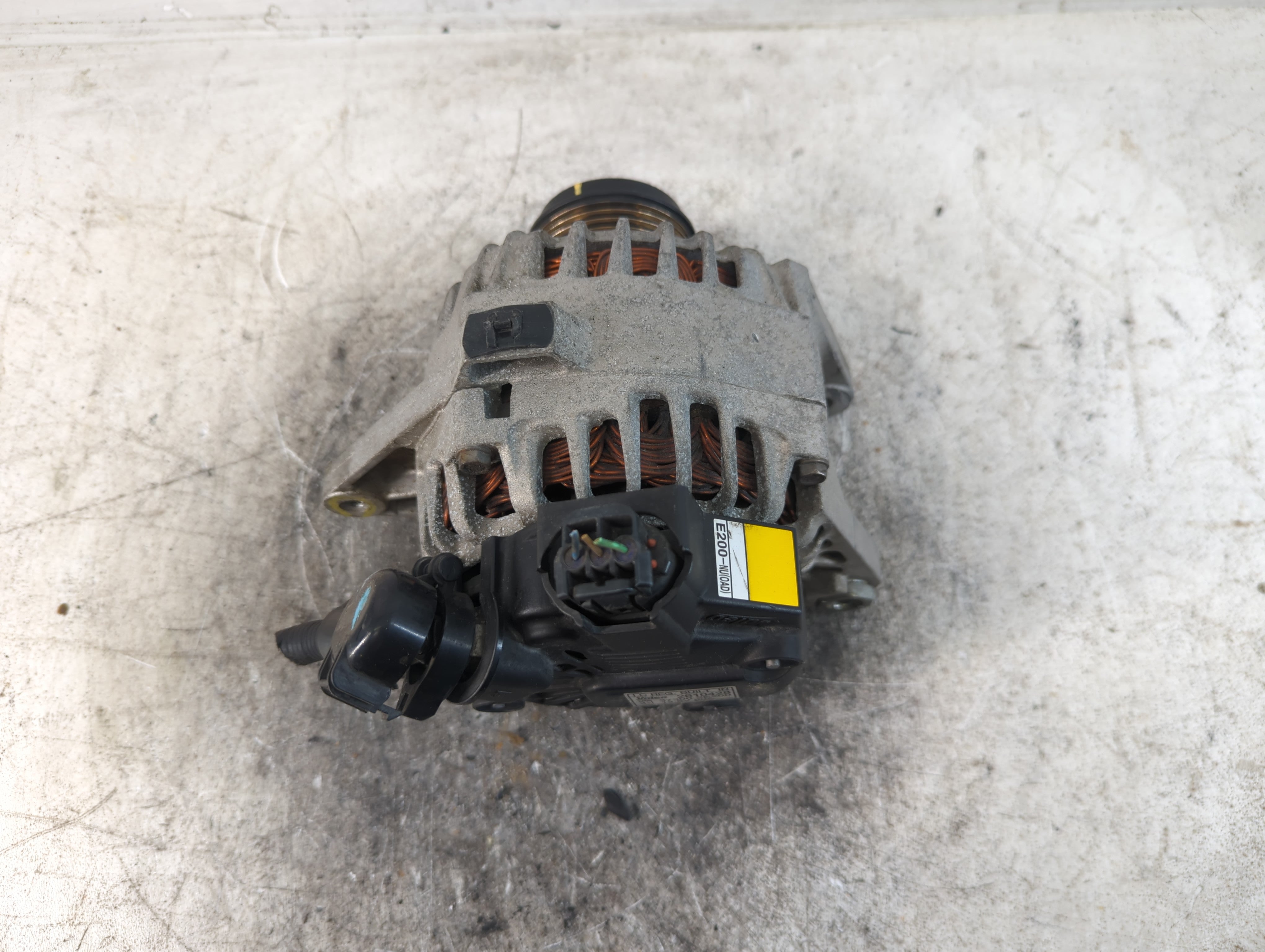 2014-2016 Kia Forte Alternator Replacement Generator Charging Assembly Engine OEM P/N:37300-2E200 2610428 Fits OEM Used Auto Parts - Oemusedautoparts1.com