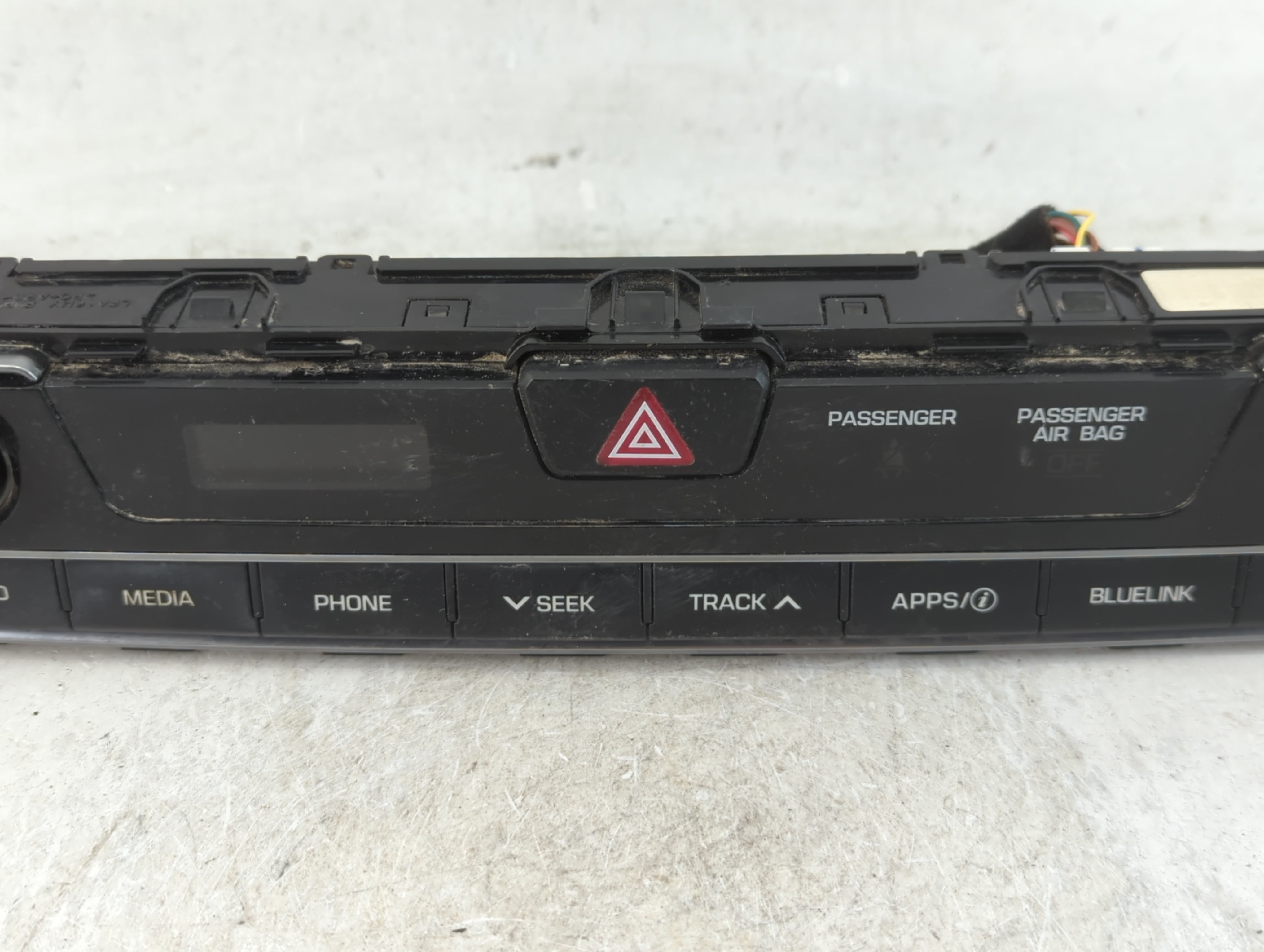 2015-2017 Hyundai Sonata Climate Control Module Temperature AC/Heater Replacement P/N:94510-C2530 Fits Fits 2015 2016 2017 OEM Used Auto Parts - Oemusedautoparts1.com