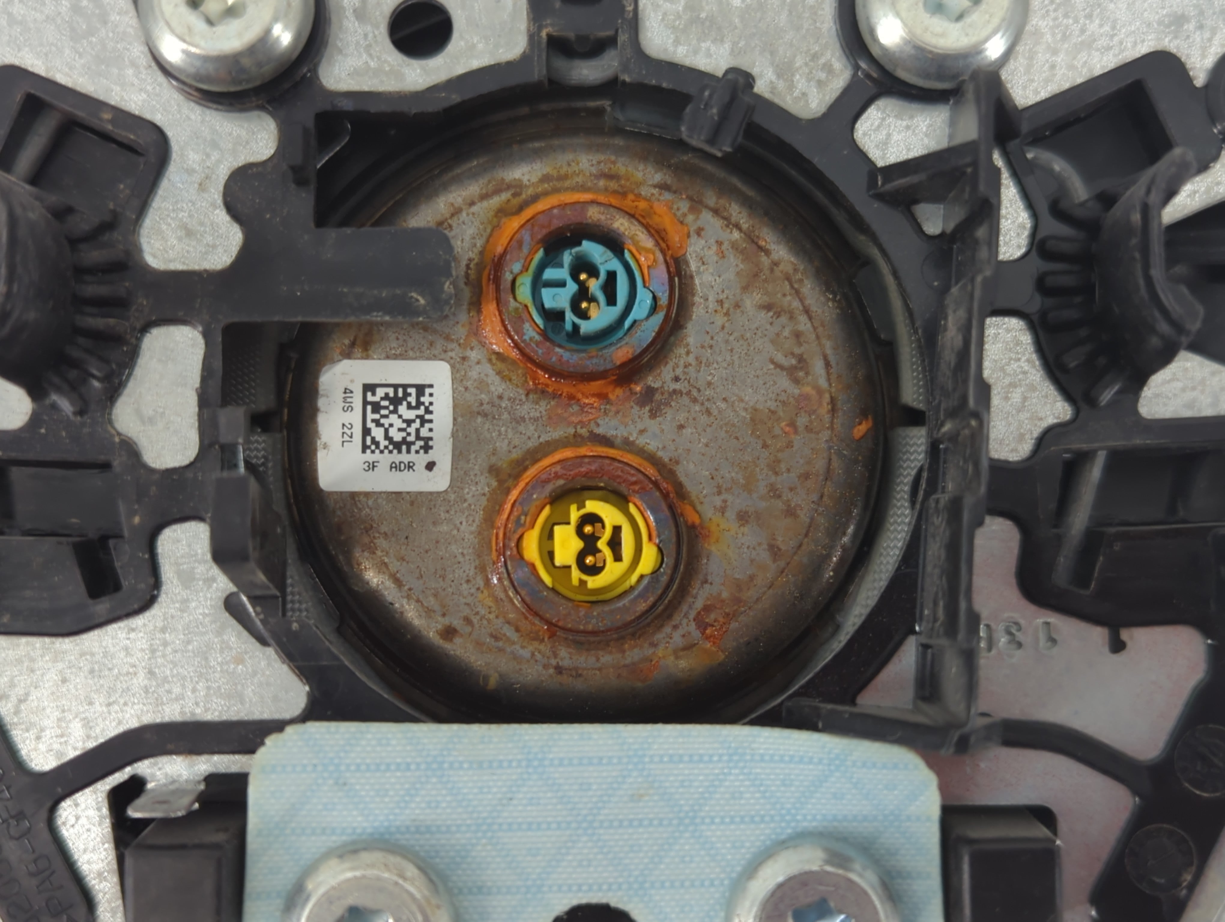 2014 Fiat 500l Air Bag Driver Left Steering Wheel Mounted P/N:07355766520 Fits Fits 2012 2013 2015 2016 2017 OEM Used Auto Parts - Oemusedautoparts1.com