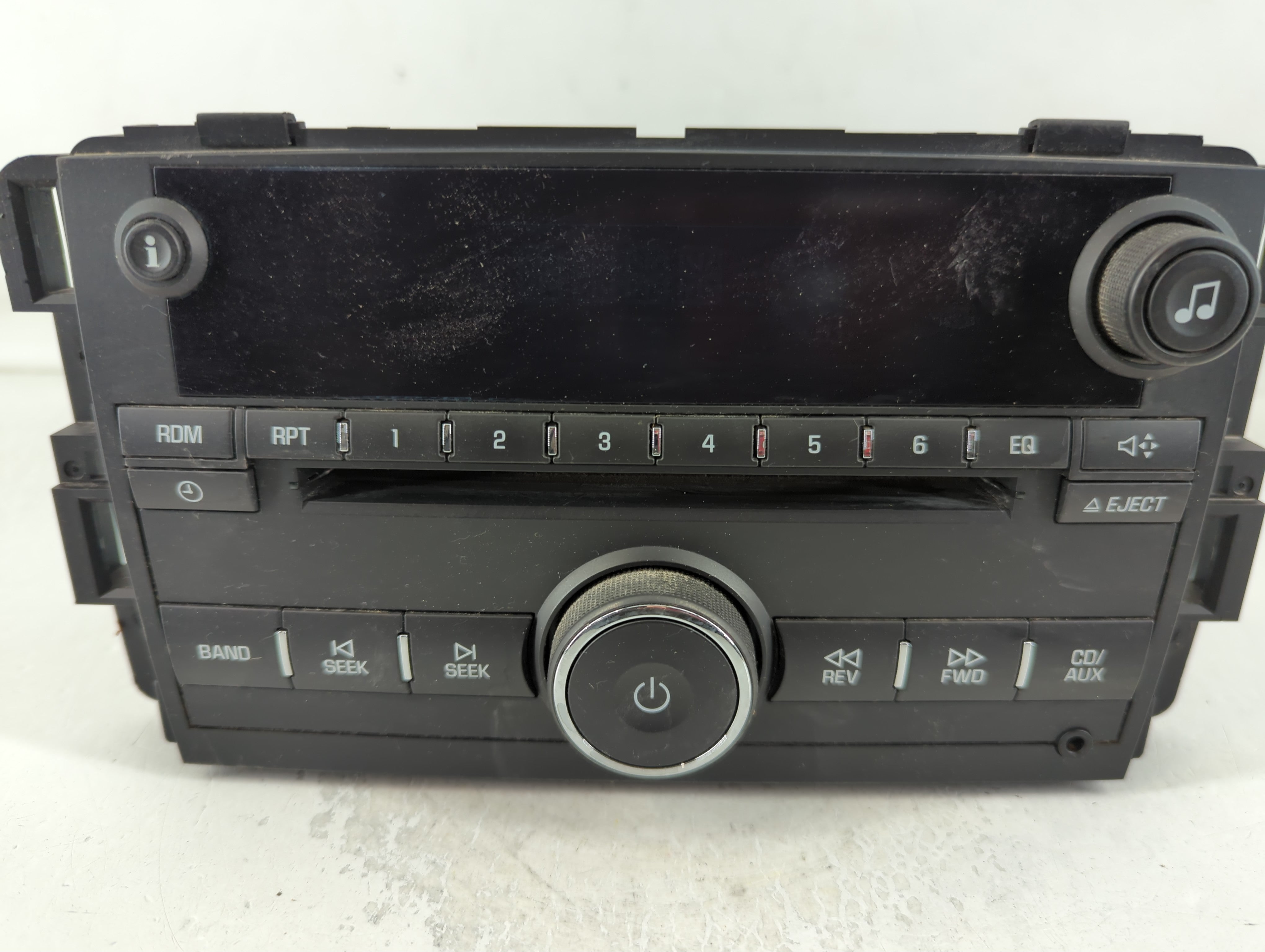 2009-2016 Chevrolet Impala Radio AM FM Cd Player Receiver Replacement P/N:20756283 Fits OEM Used Auto Parts - Oemusedautoparts1.com