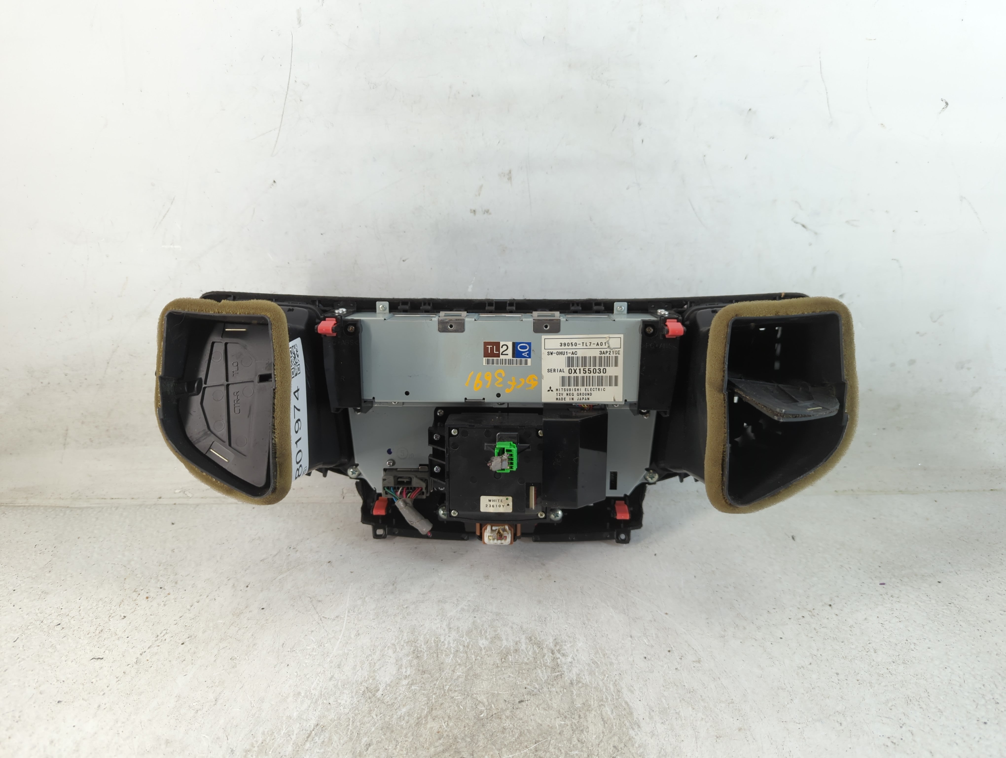 2011-2014 Acura Tsx Radio AM FM Cd Player Receiver Replacement P/N:39050-TL7-A01 Fits Fits 2011 2012 2013 2014 OEM Used Auto Parts - Oemusedautoparts1.com