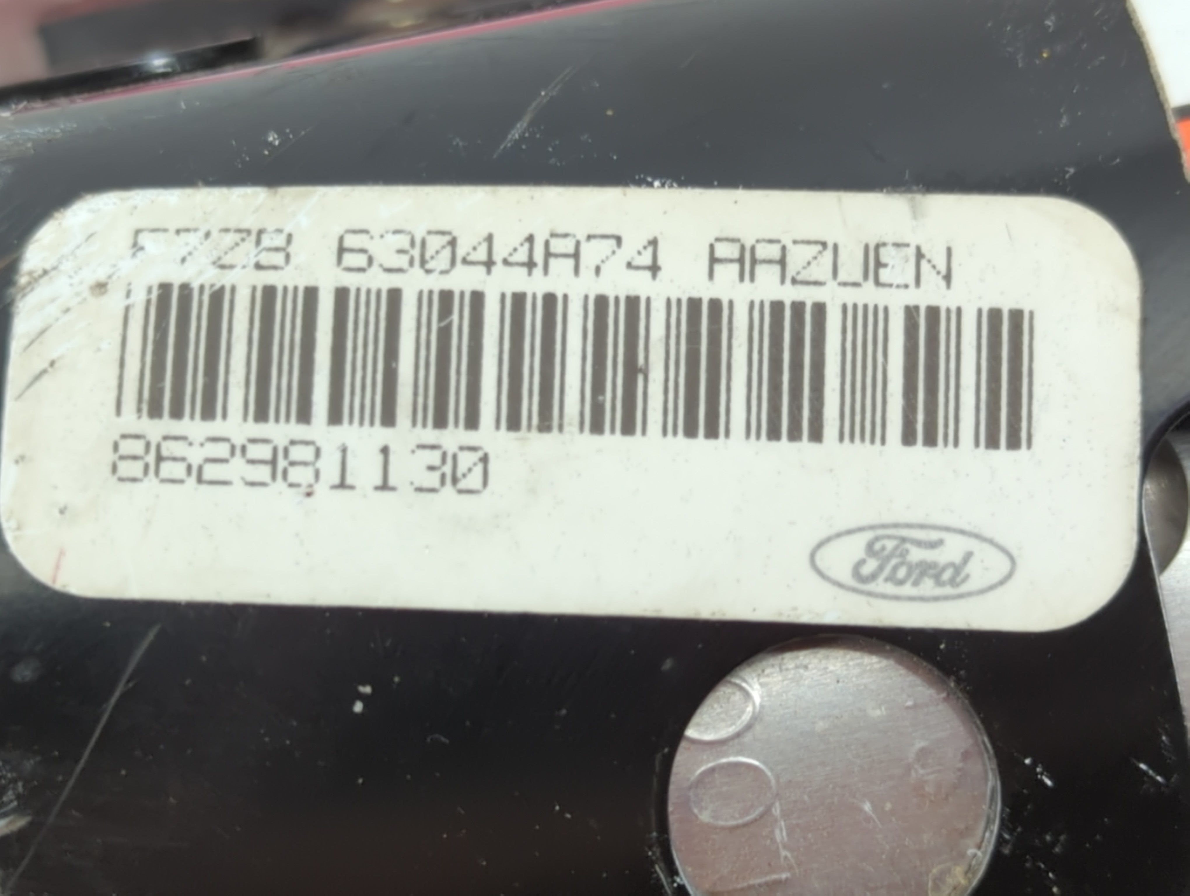 2005-2009 Ford Mustang Air Bag Passenger Right Dashboard OEM P/N:8R3V 63044A74 AAS Fits Fits 2005 2006 2007 2008 2009 OEM Used Auto Parts - Oemusedautoparts1.com