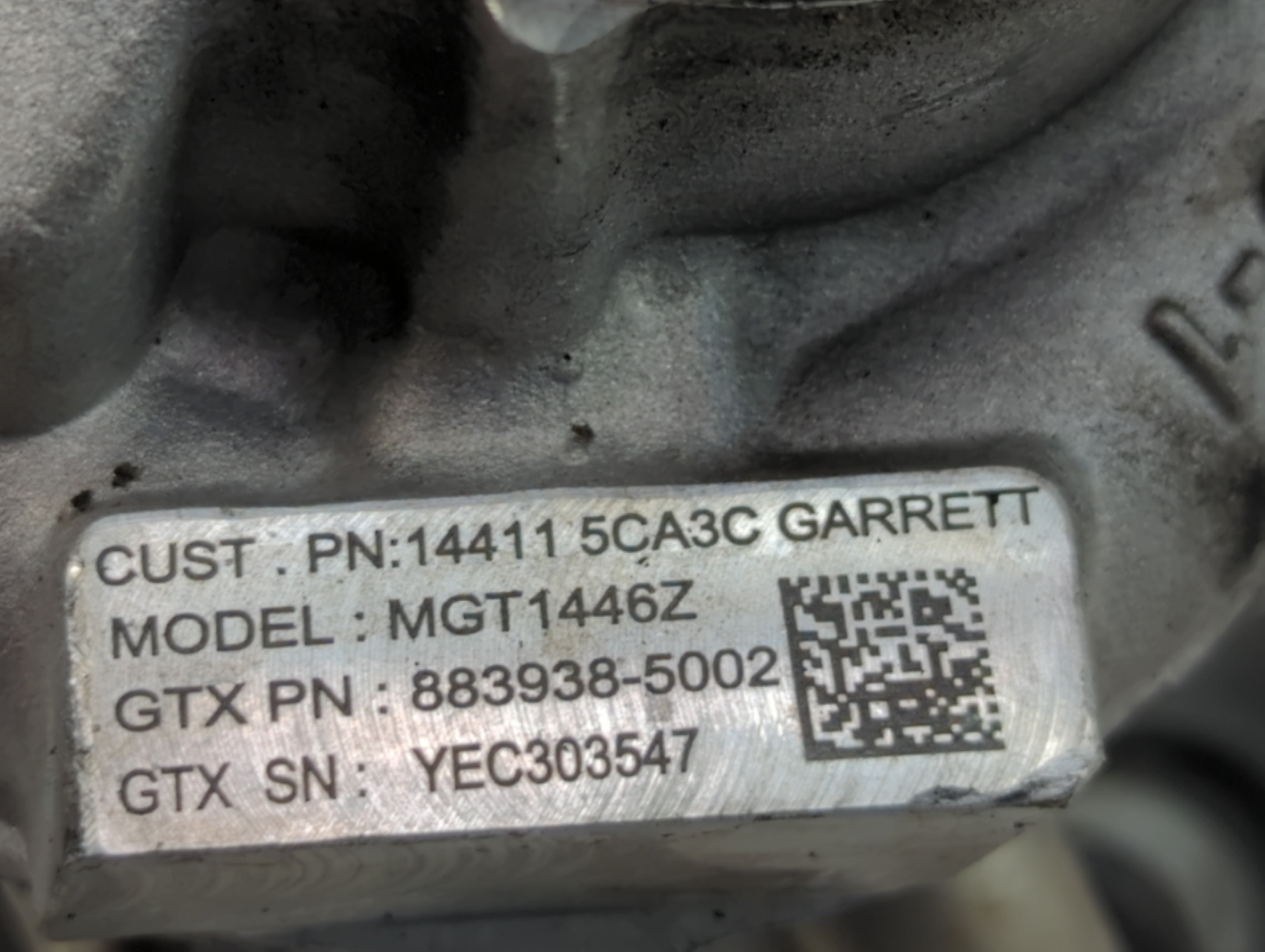 2016 Infiniti Q50 Turbocharger Turbo Charger Super Charger Supercharger - Oemusedautoparts1.com