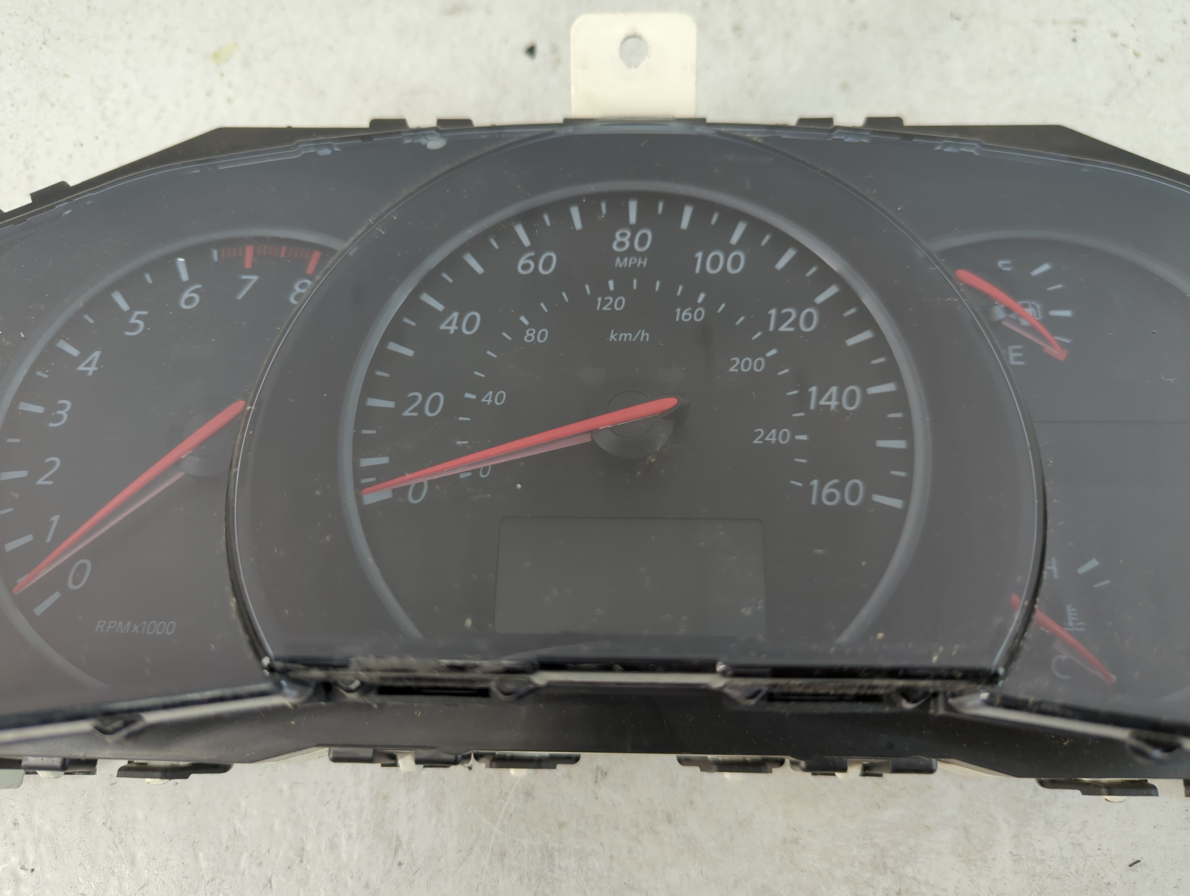 2013-2014 Nissan Murano Instrument Cluster Speedometer Gauges P/N:1SY0B/6HIB Fits Fits 2013 2014 OEM Used Auto Parts - Oemusedautoparts1.com