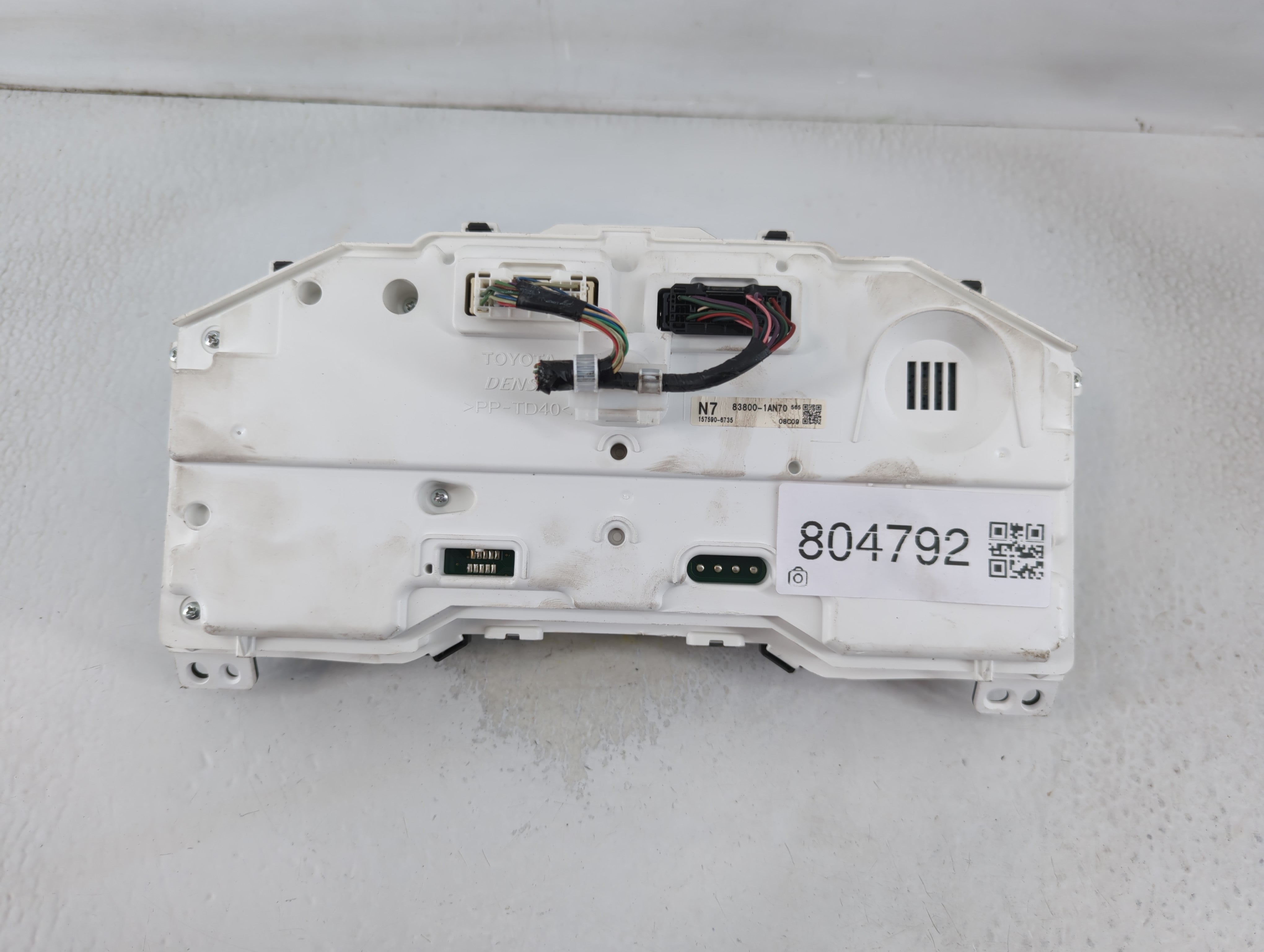 2020 Toyota Corolla Instrument Cluster Speedometer Gauges P/N:15790-6735 83800-1AN70 Fits OEM Used Auto Parts - Oemusedautoparts1.com