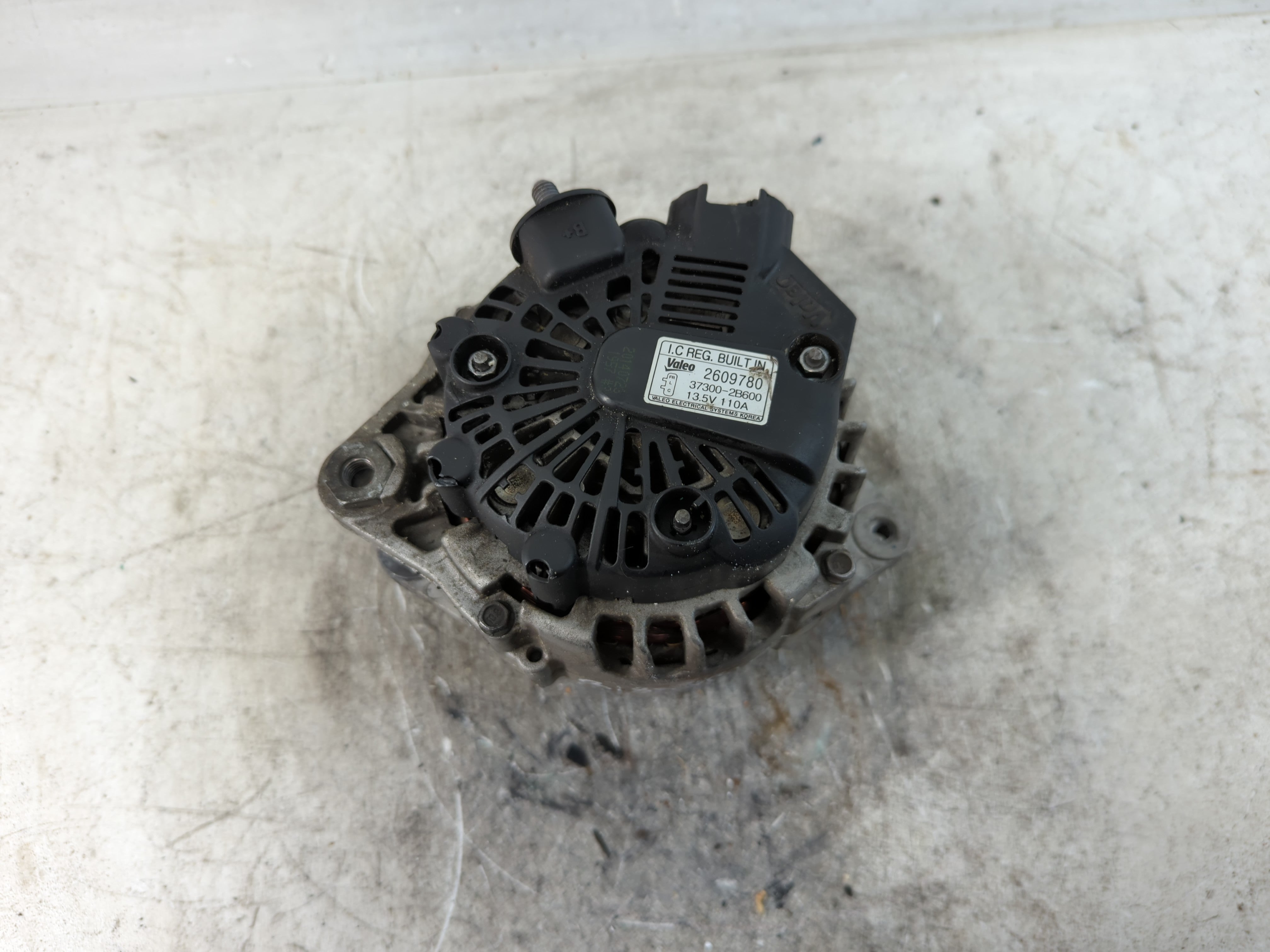 2012-2016 Kia Rio Alternator Replacement Generator Charging Assembly Engine OEM P/N:37300-2B600 2609780 Fits OEM Used Auto Parts - Oemusedautoparts1.com