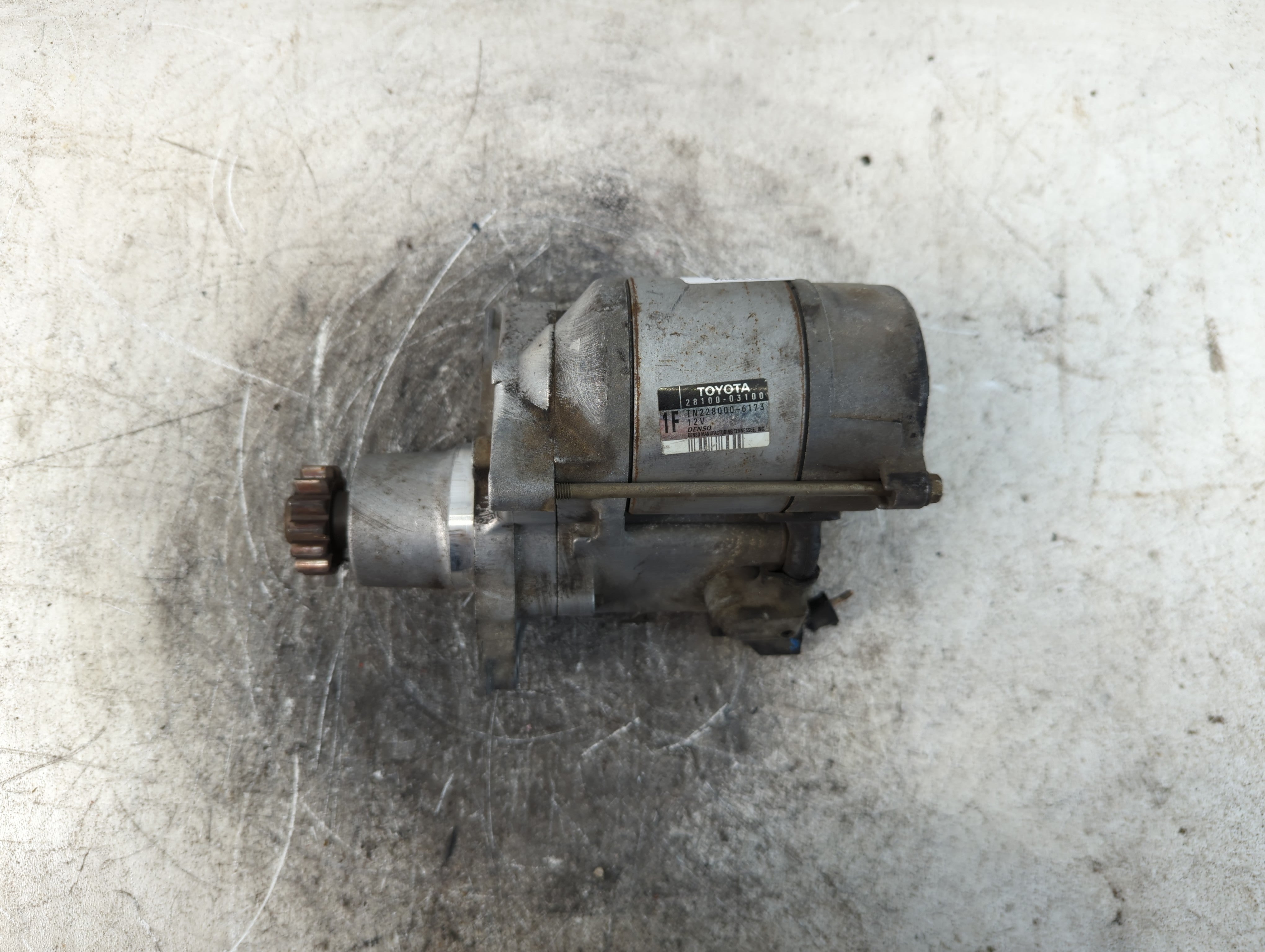2001-2003 Toyota Highlander Car Starter Motor Solenoid OEM P/N:28100-03100 Fits OEM Used Auto Parts - Oemusedautoparts1.com