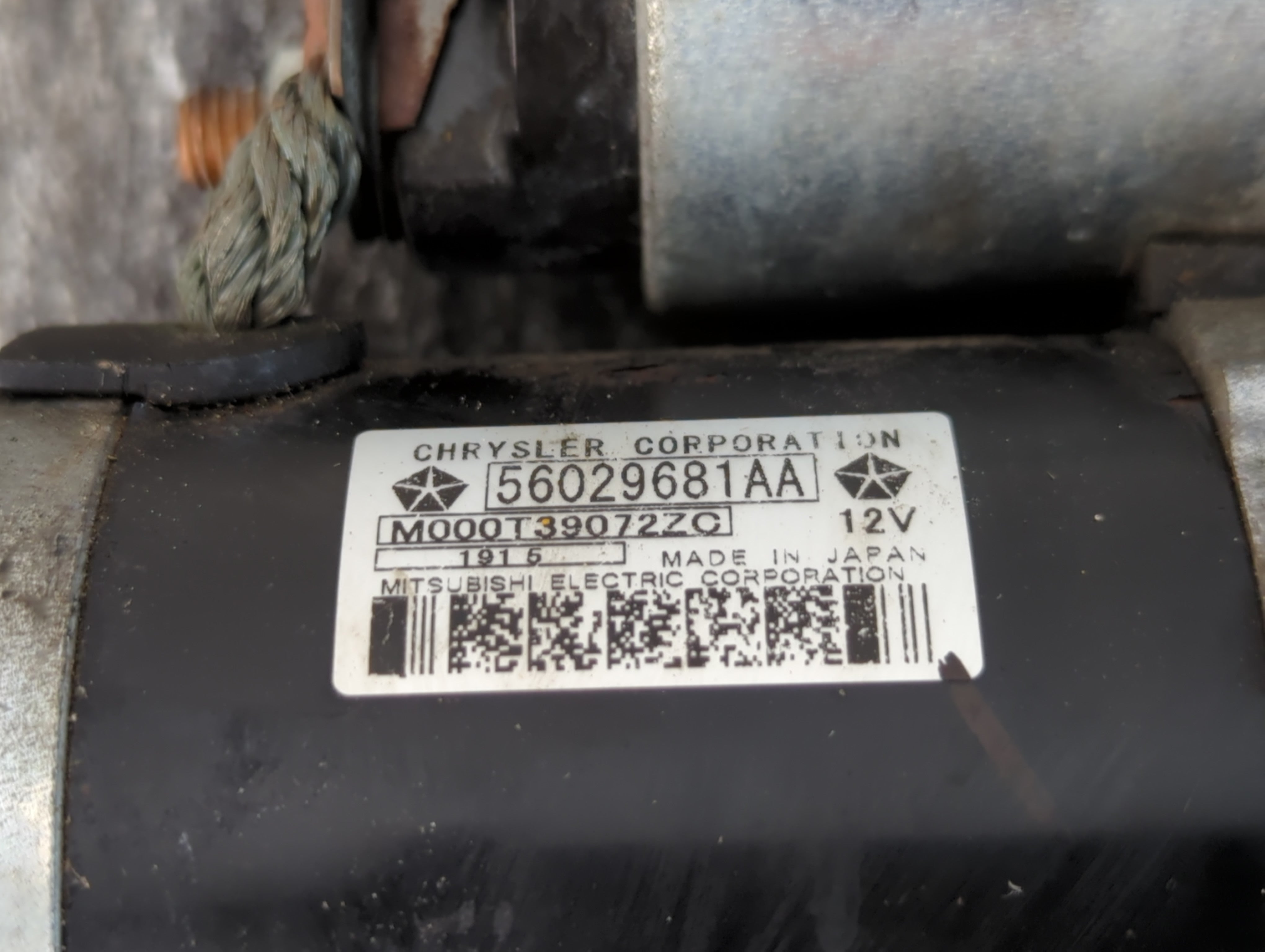 2011-2014 Ford F-150 Car Starter Motor Solenoid OEM P/N:56029681AA Fits Fits 2011 2012 2013 2014 2015 OEM Used Auto Parts - Oemusedautoparts1.com