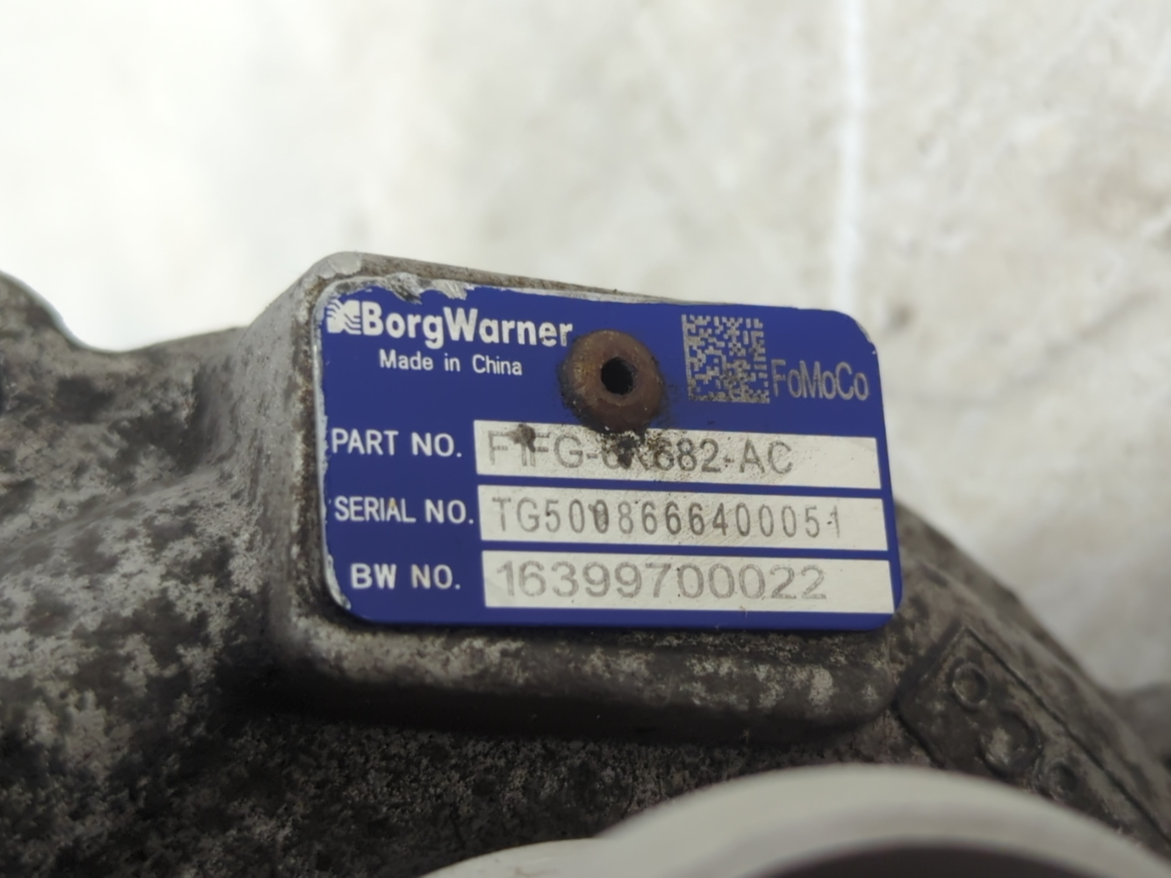 2017 Ford Escape Turbocharger Turbo Charger Super Charger Supercharger - Oemusedautoparts1.com