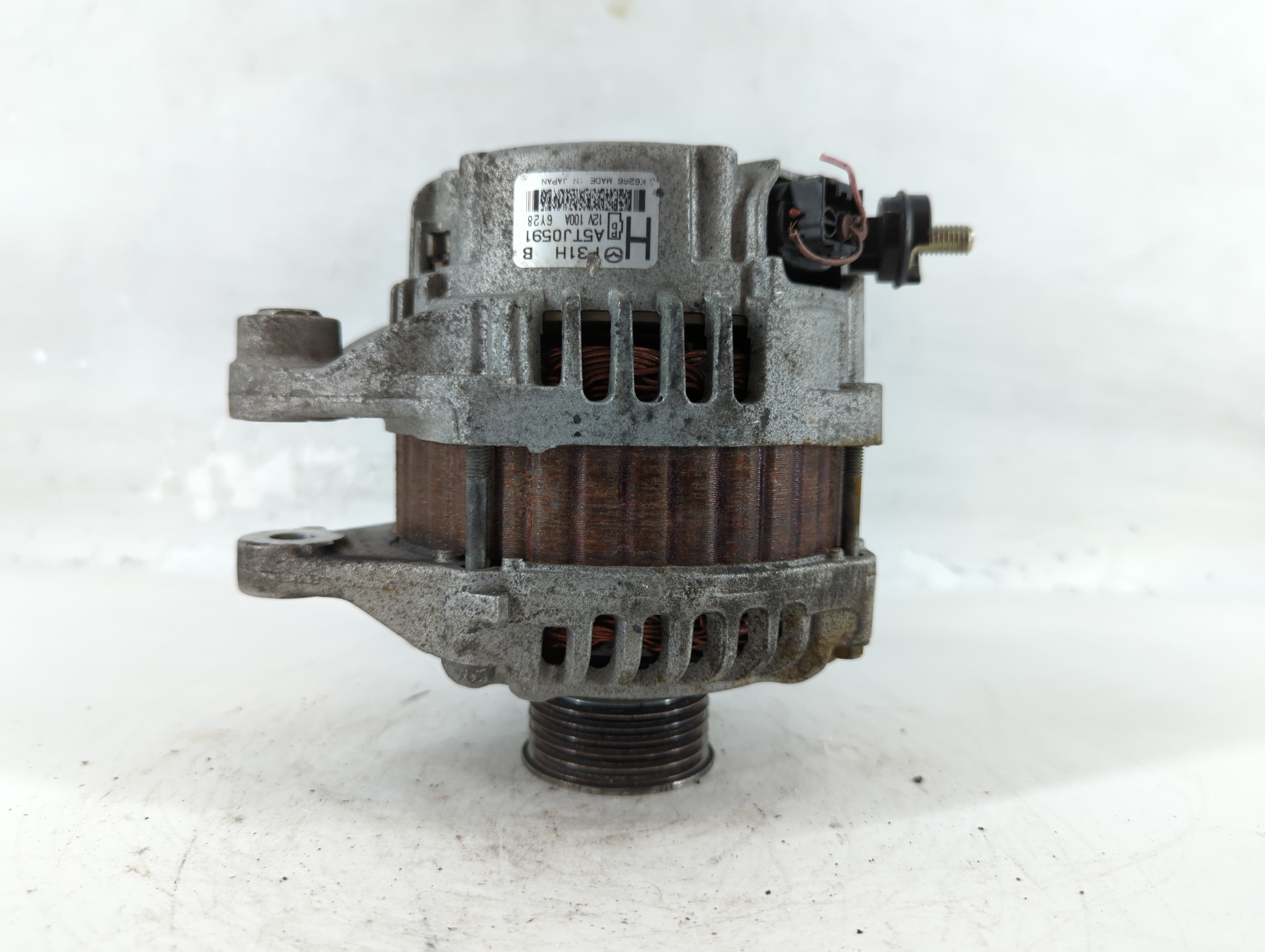 2017-2021 Mazda 6 Alternator Replacement Generator Charging Assembly Engine OEM P/N:A5T J0591 Fits OEM Used Auto Parts - Oemusedautoparts1.com