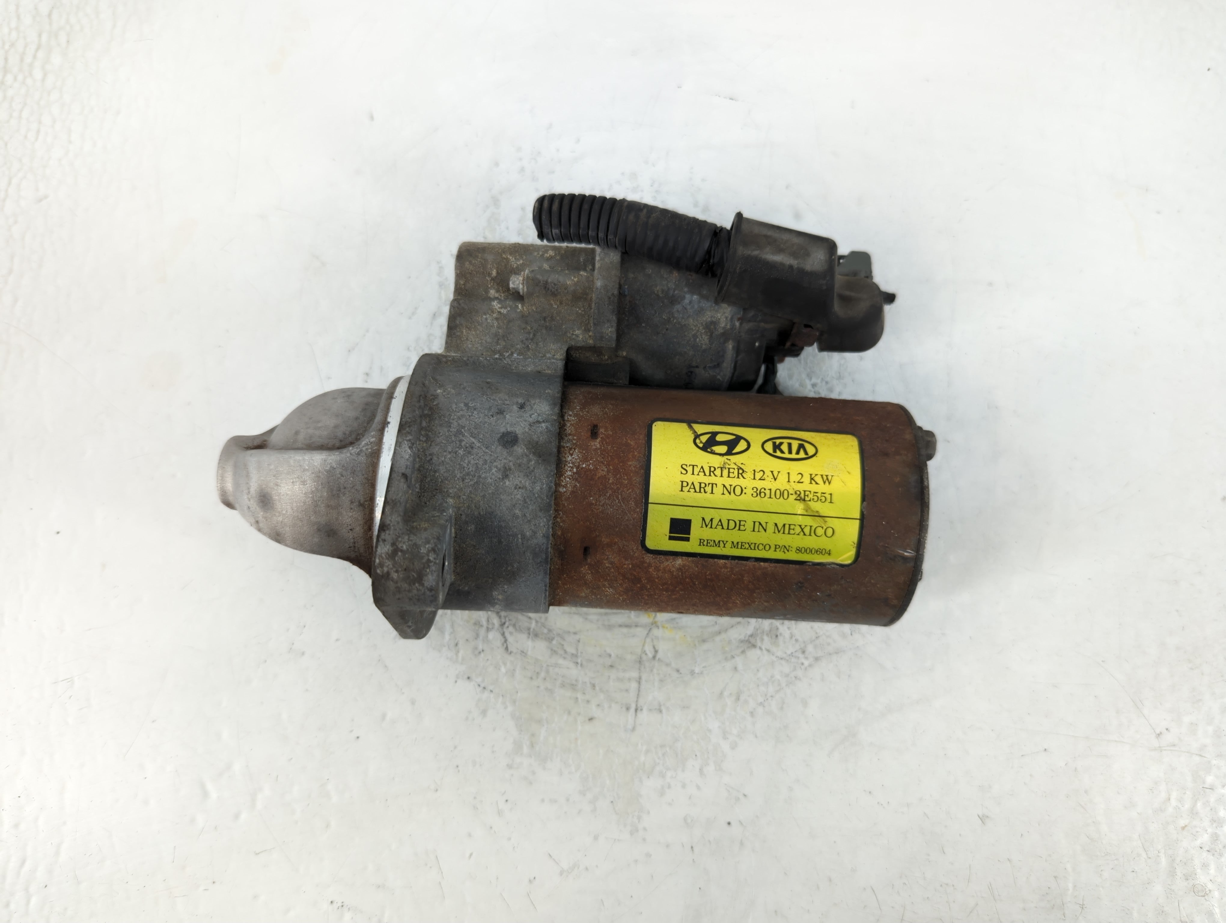 2014-2020 Hyundai Elantra Car Starter Motor Solenoid OEM P/N:36100-2E551 Fits Fits 2014 2015 2016 2017 2018 2019 2020 OEM Used Auto Parts - Oemusedautoparts1.com