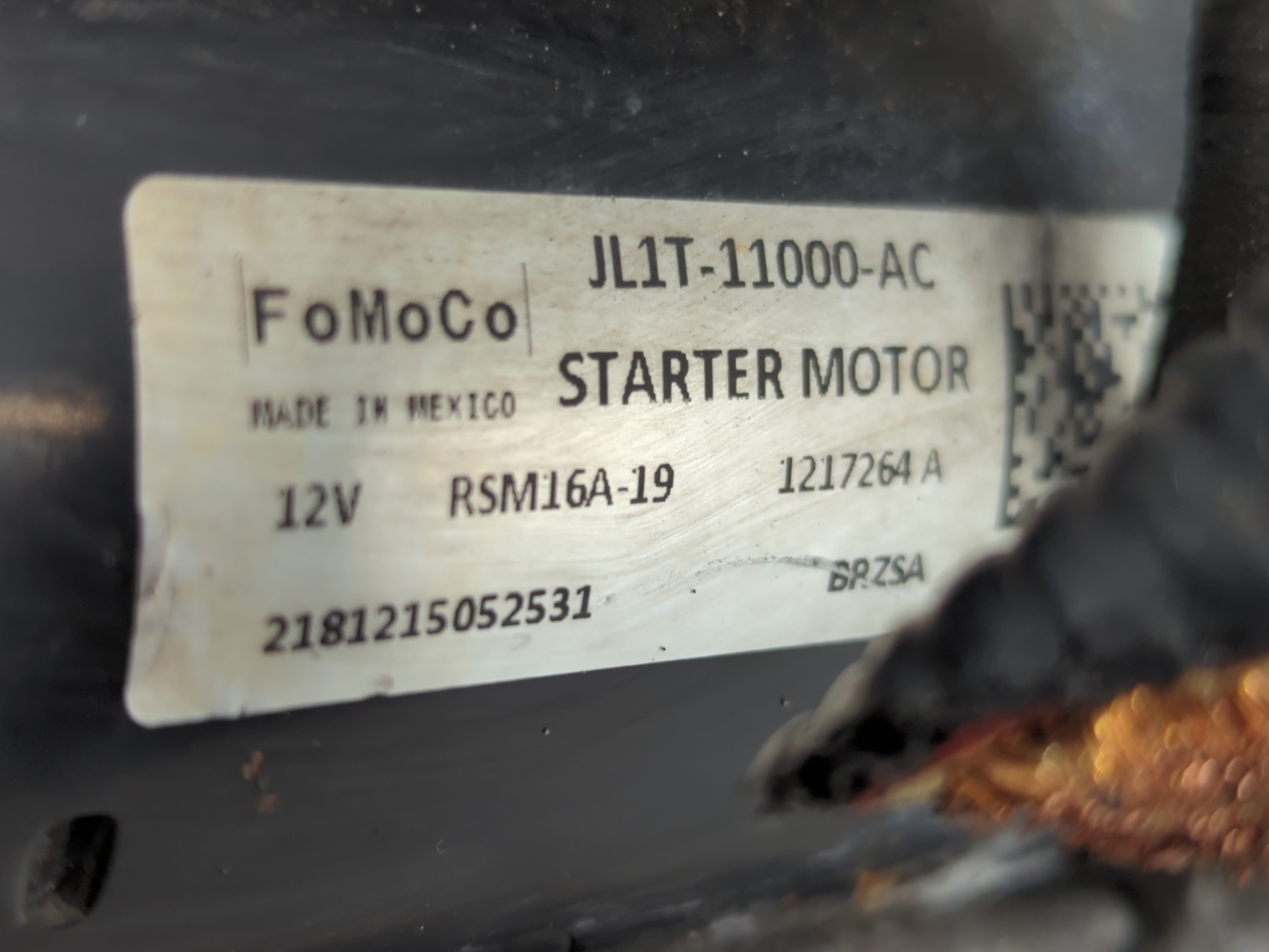 2018-2021 Ford Expedition Car Starter Motor Solenoid OEM P/N:JL1T-11000-AC Fits Fits 2018 2019 2020 2021 OEM Used Auto Parts - Oemusedautoparts1.com