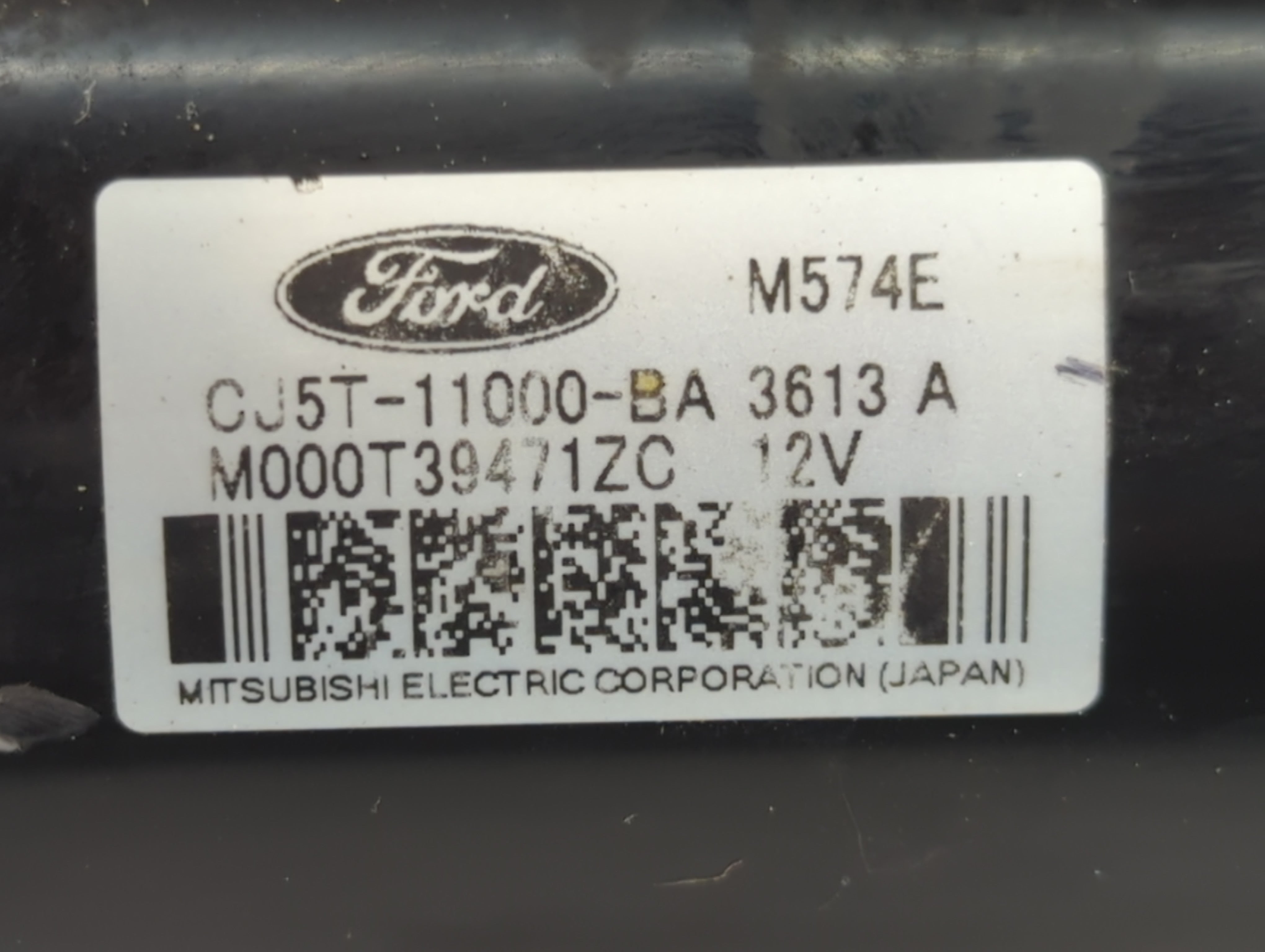 2013-2016 Ford Fusion Car Starter Motor Solenoid OEM P/N:M000T39471ZC CJ5T-11000-BA Fits Fits 2013 2014 2015 2016 OEM Used Auto Parts - Oemusedautoparts1.com