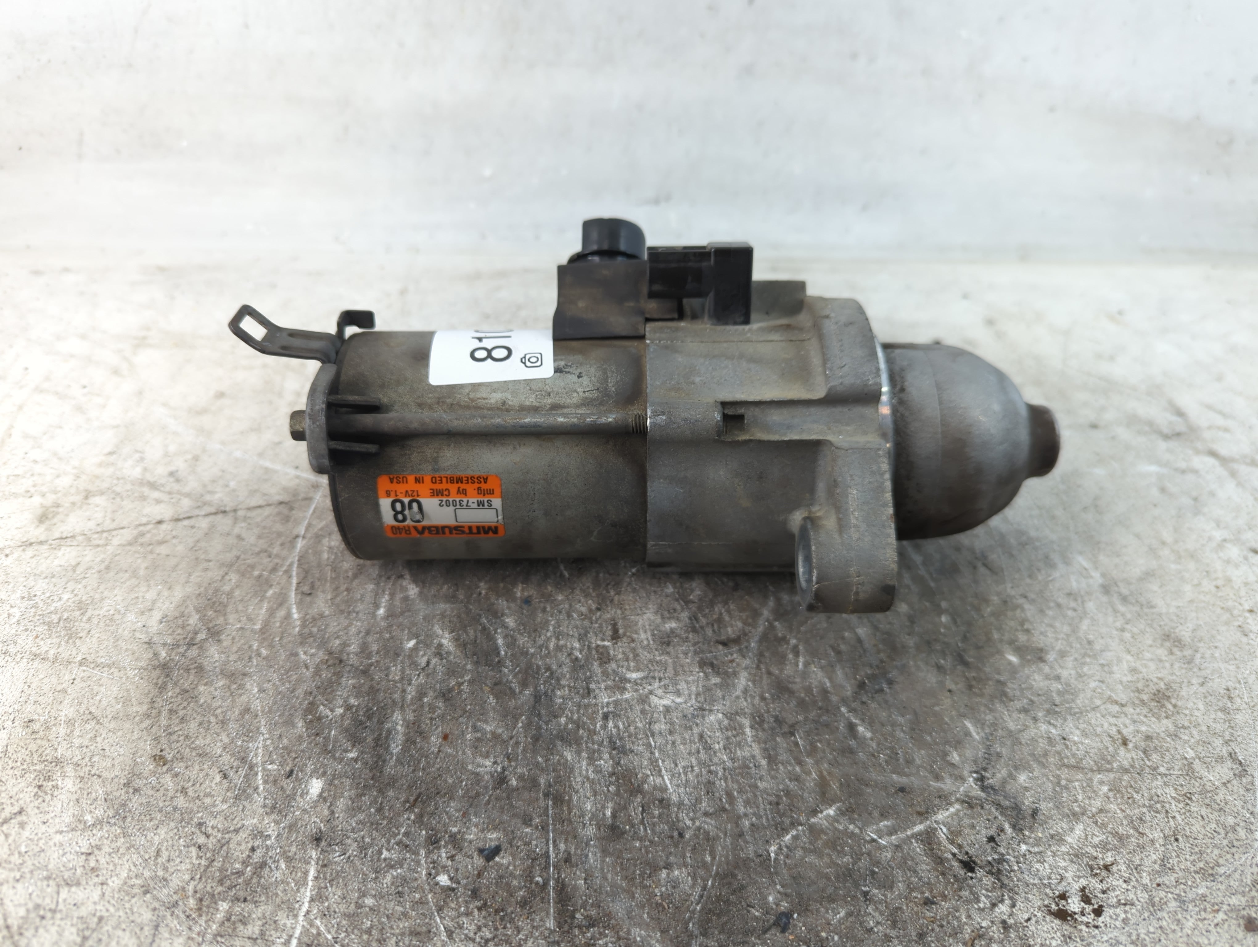 2008-2012 Honda Accord Car Starter Motor Solenoid OEM P/N:SM-73002 Fits Fits 2008 2009 2010 2011 2012 2013 2014 OEM Used Auto Parts - Oemusedautoparts1.com