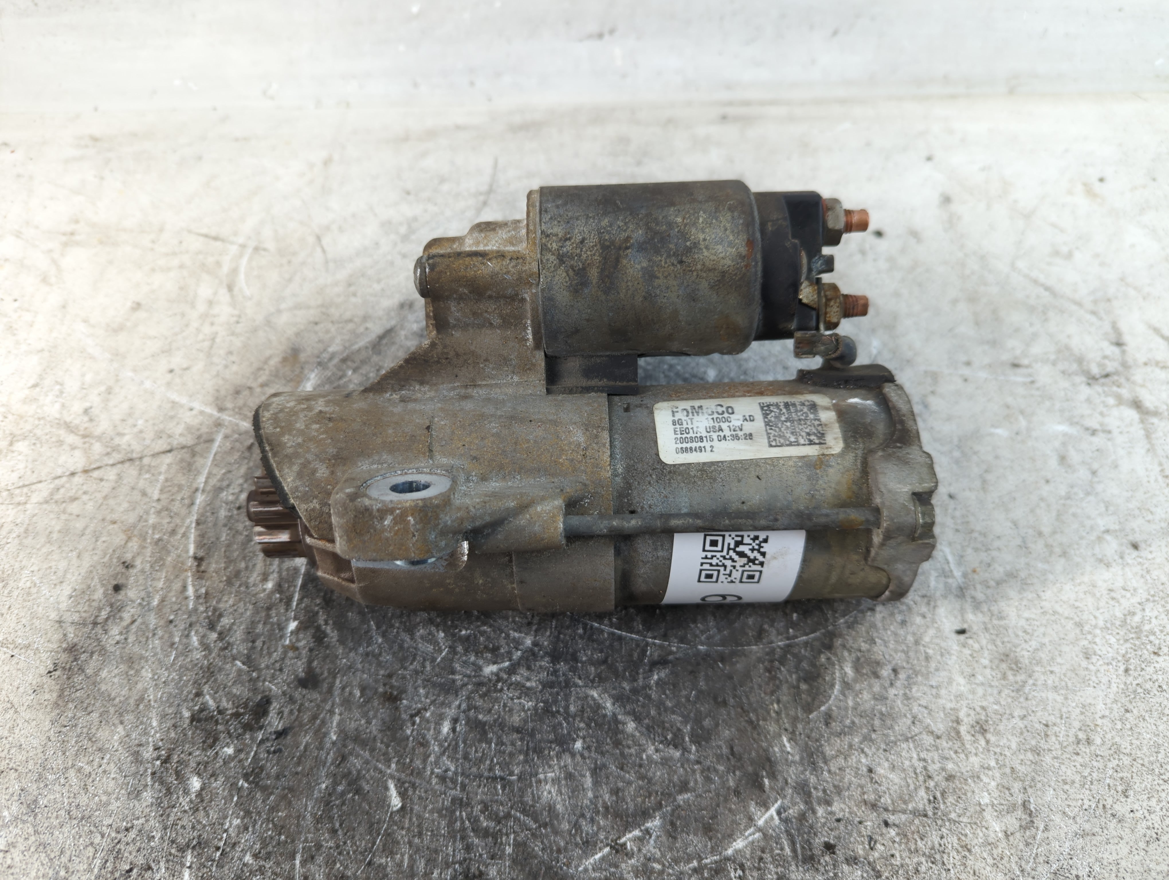 2007-2018 Ford Edge Car Starter Motor Solenoid OEM P/N:8G1T-11000-AD Fits OEM Used Auto Parts - Oemusedautoparts1.com