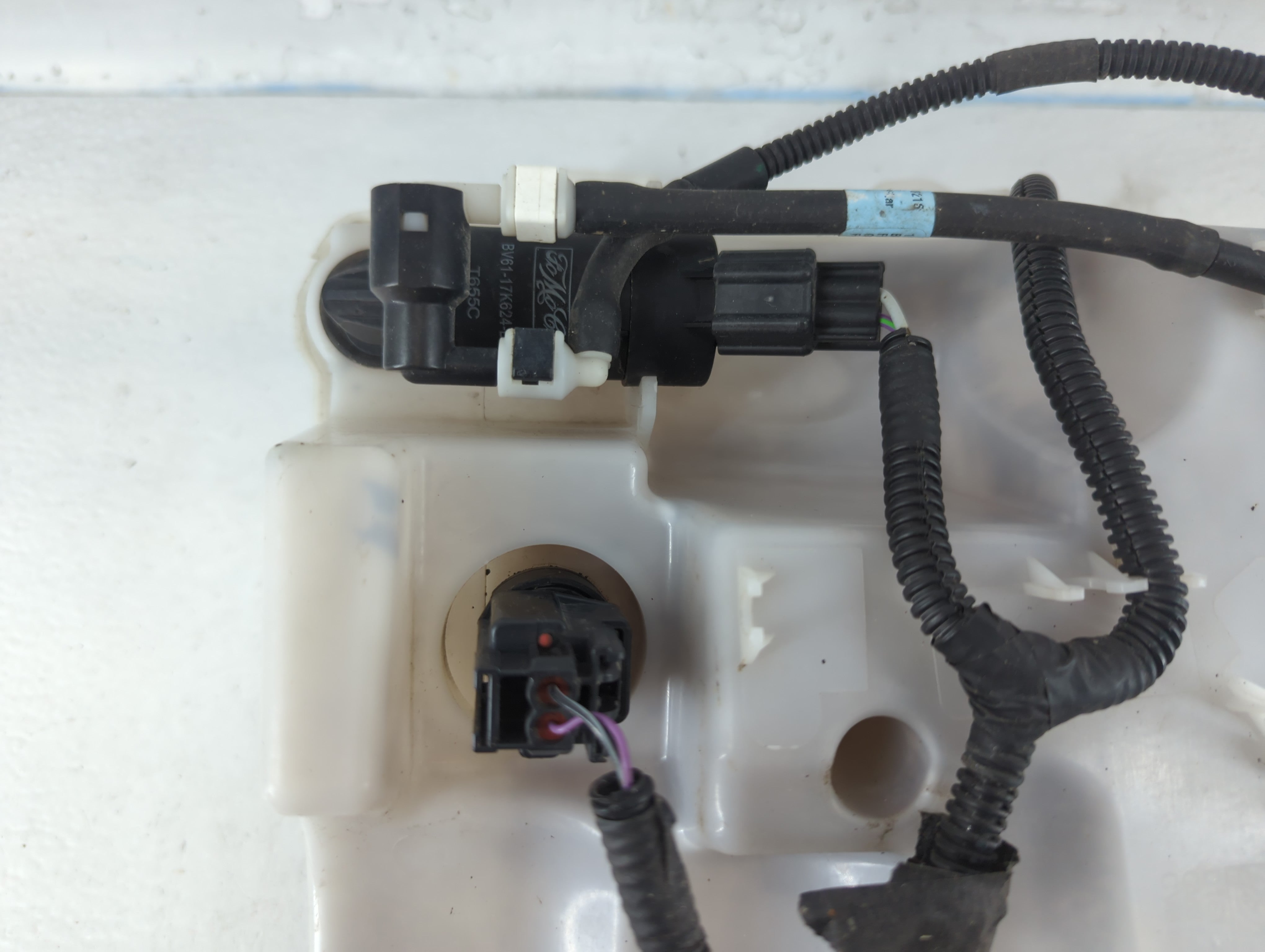 2012-2018 Ford Focus Windshield Washer Fluid Reservoir Bottle Oem - Oemusedautoparts1.com