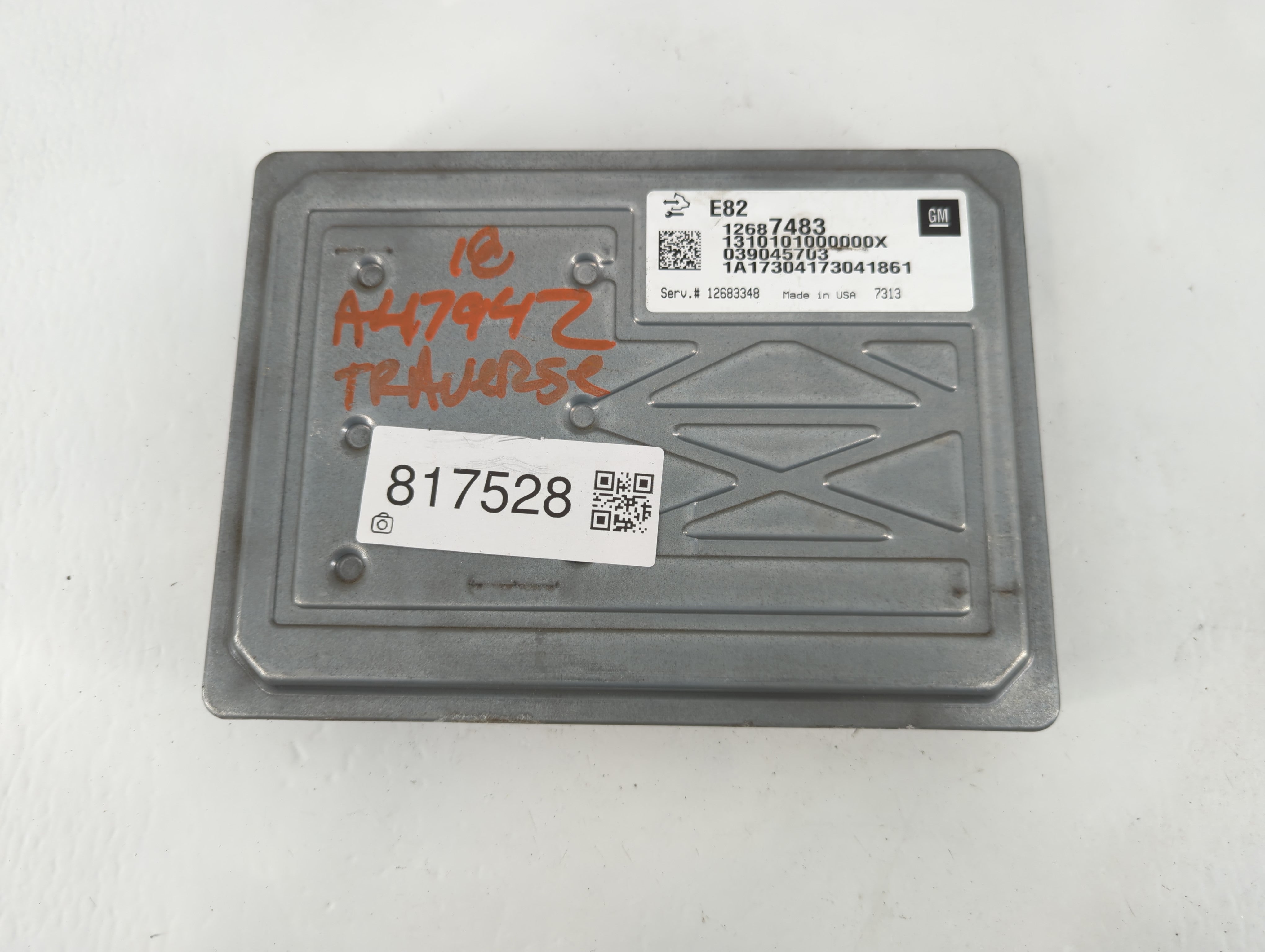 2018-2022 Chevrolet Traverse PCM Engine Control Computer ECU ECM PCU OEM P/N:12687483 Fits Fits 2016 2017 2018 2019 2020 2021 2022 OEM Used Auto Parts - Oemusedautoparts1.com