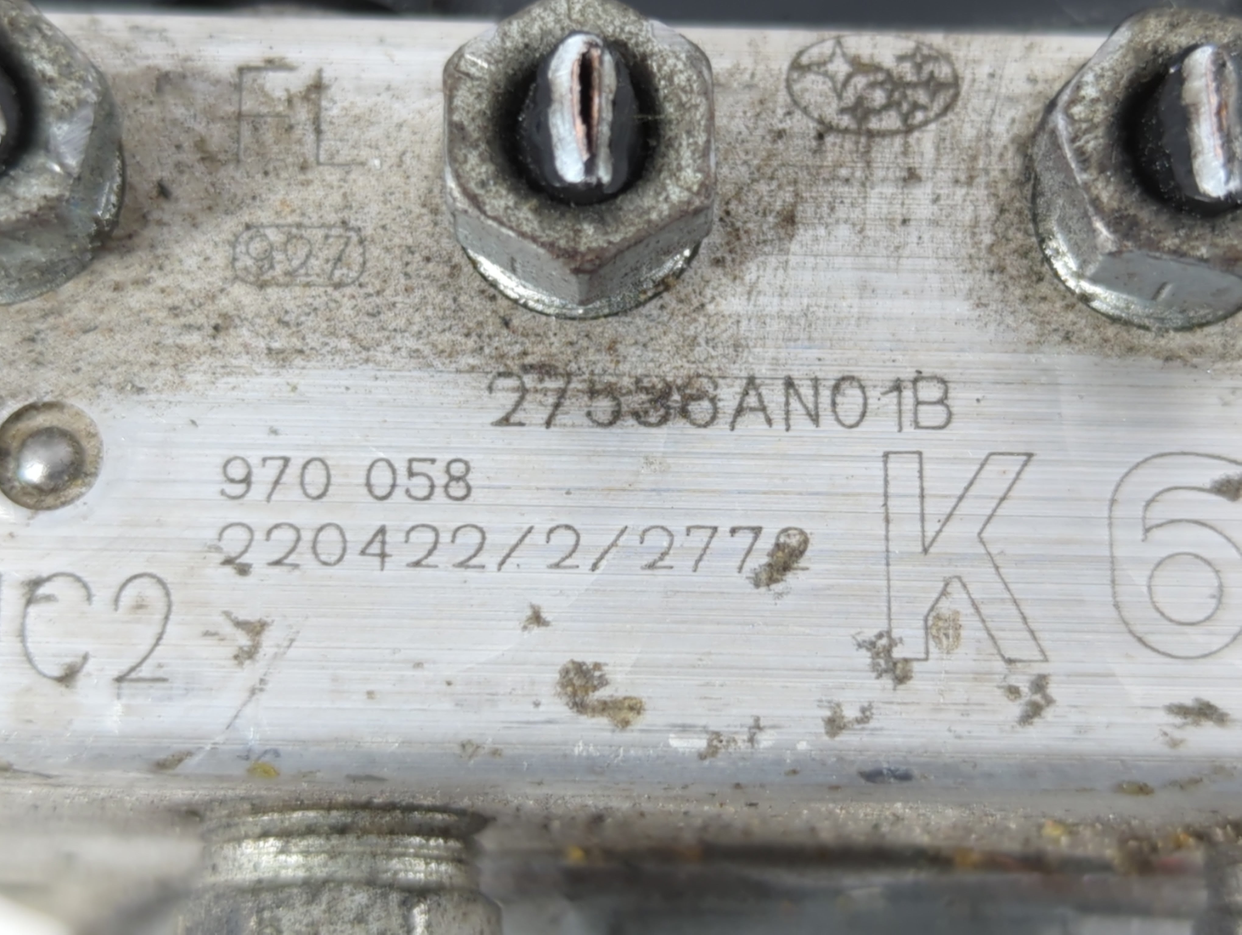 2020-2022 Subaru Legacy ABS Pump Control Module Replacement P/N:27586AN0 1B 970 058 Fits Fits 2020 2021 2022 OEM Used Auto Parts - Oemusedautoparts1.com
