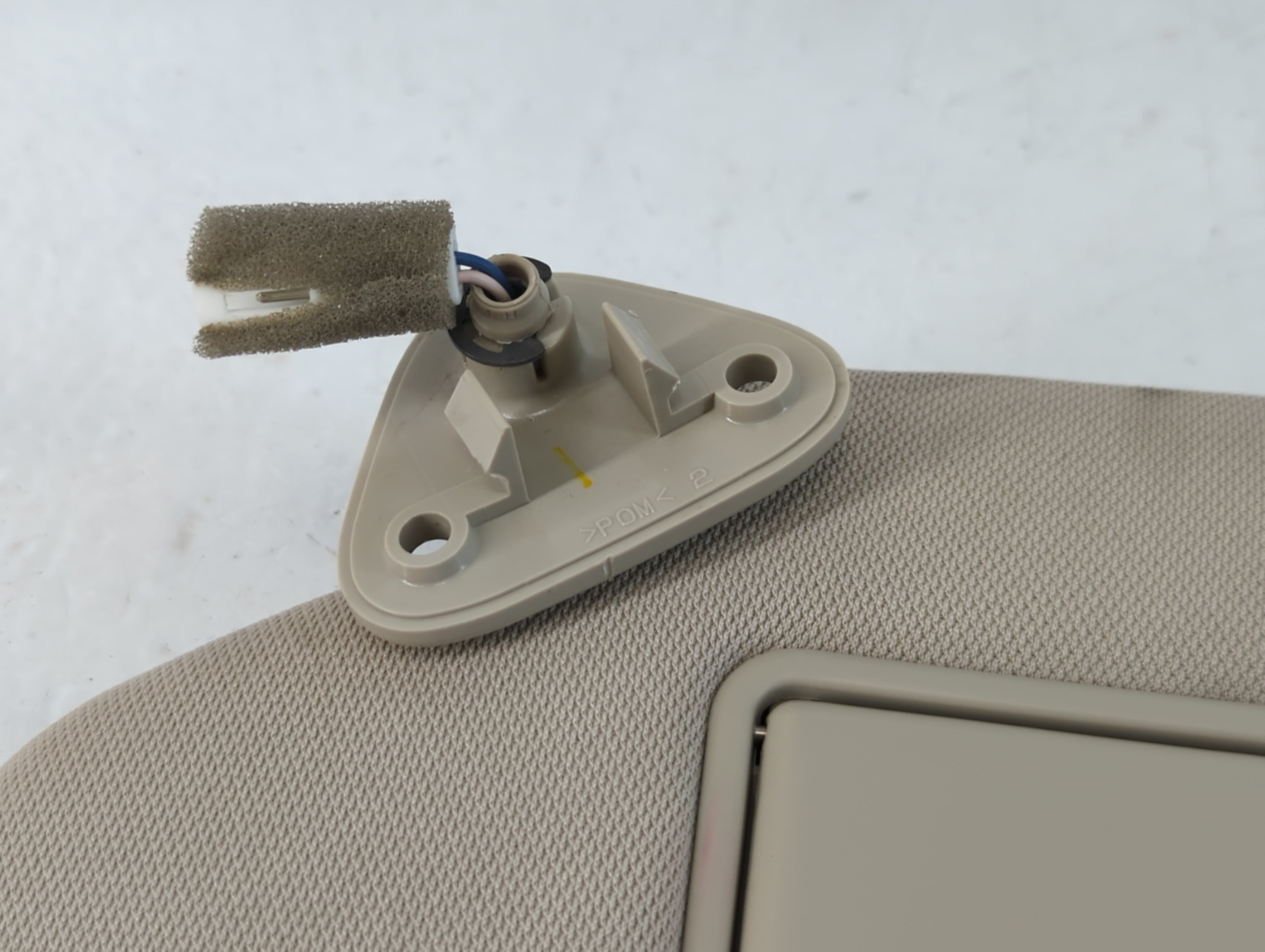2018 Mitsubishi Outlander Sun Visor Shade Replacement Driver Left Mirror Fits OEM Used Auto Parts - Oemusedautoparts1.com