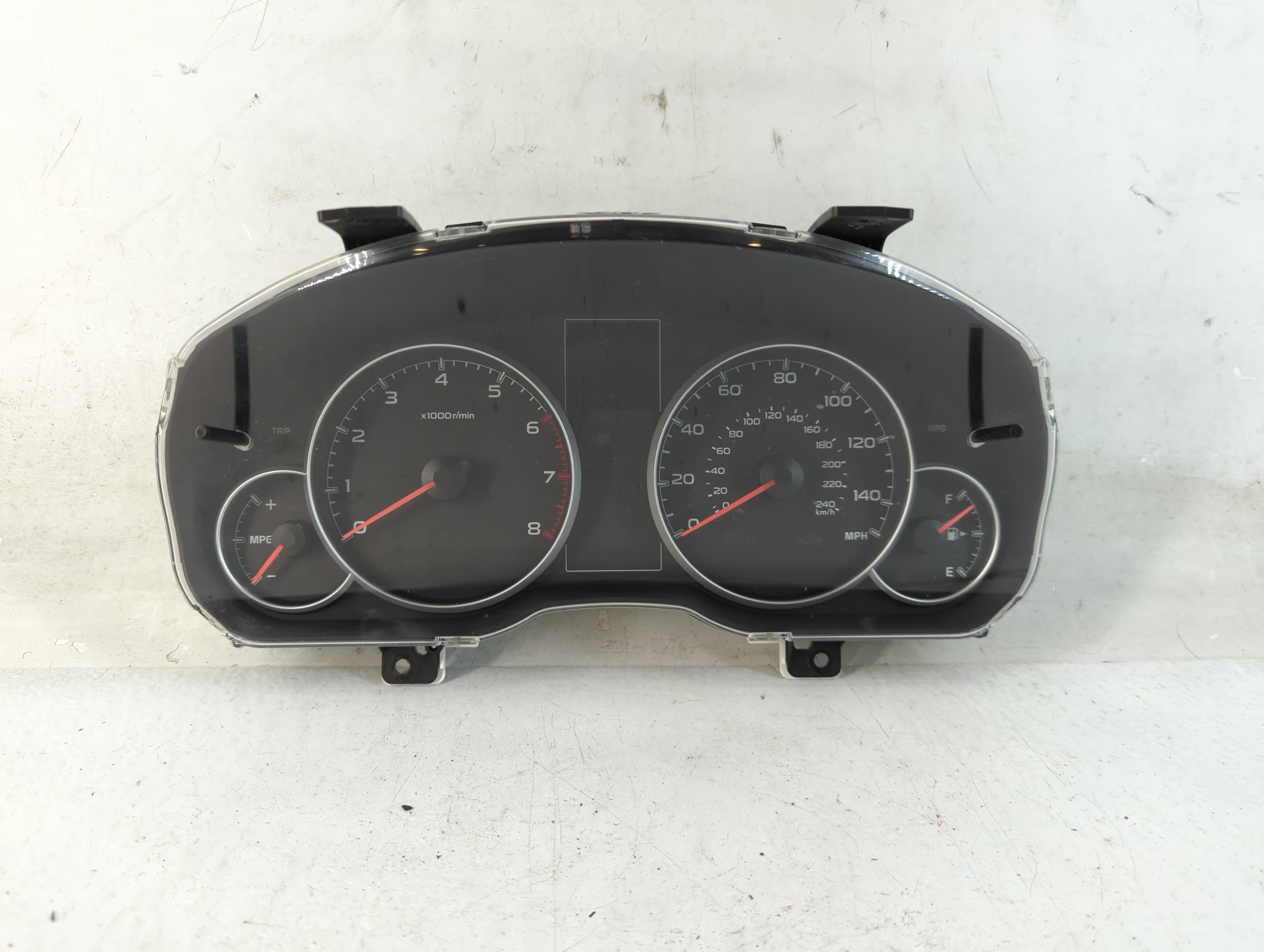 2013-2014 Subaru Legacy Instrument Cluster Speedometer Gauges P/N:85004AJ01A Fits Fits 2013 2014 OEM Used Auto Parts - Oemusedautoparts1.com