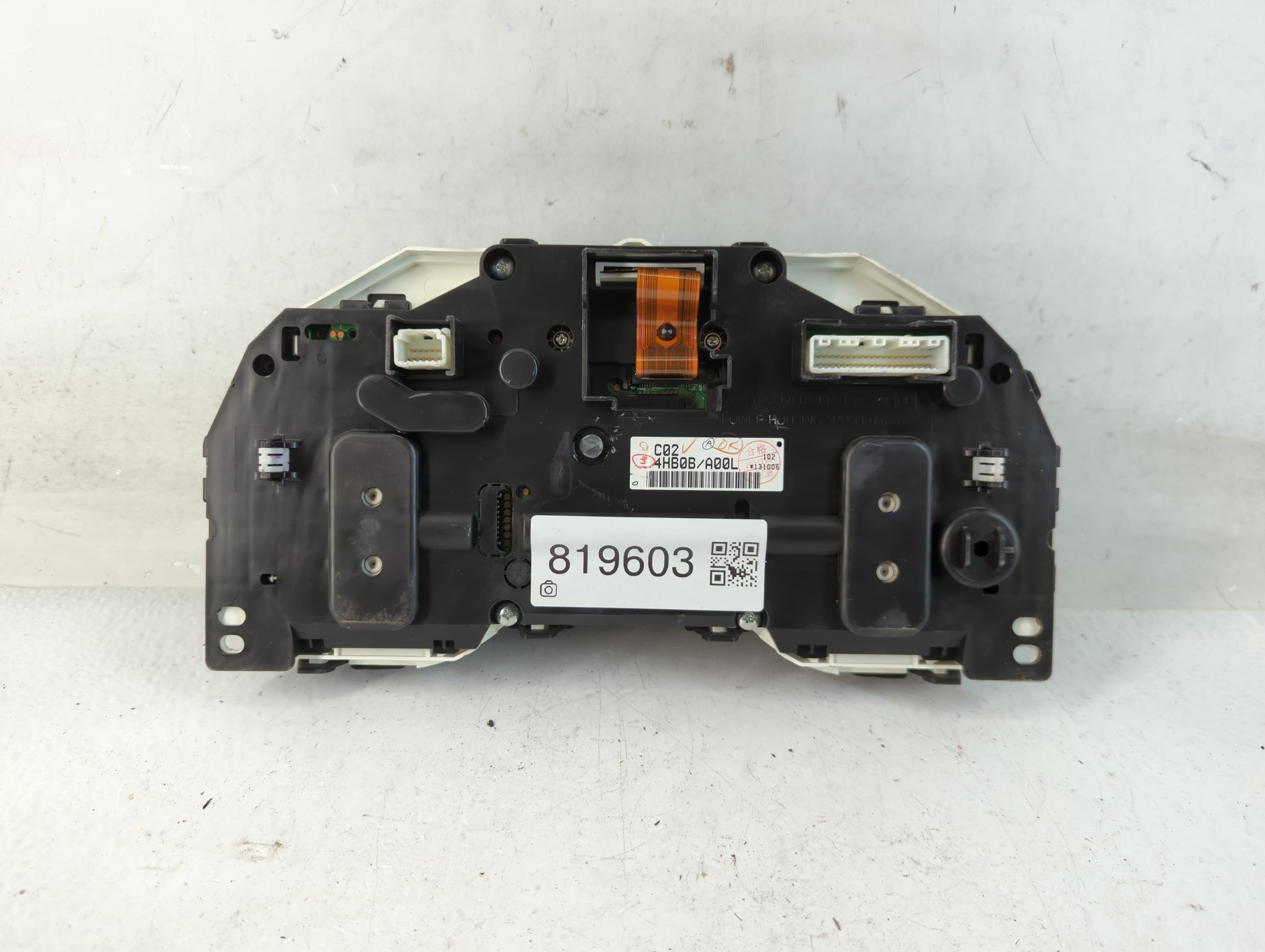 2014-2015 Infiniti Q50 Instrument Cluster Speedometer Gauges P/N:4HB0B/A00L Fits Fits 2014 2015 OEM Used Auto Parts - Oemusedautoparts1.com