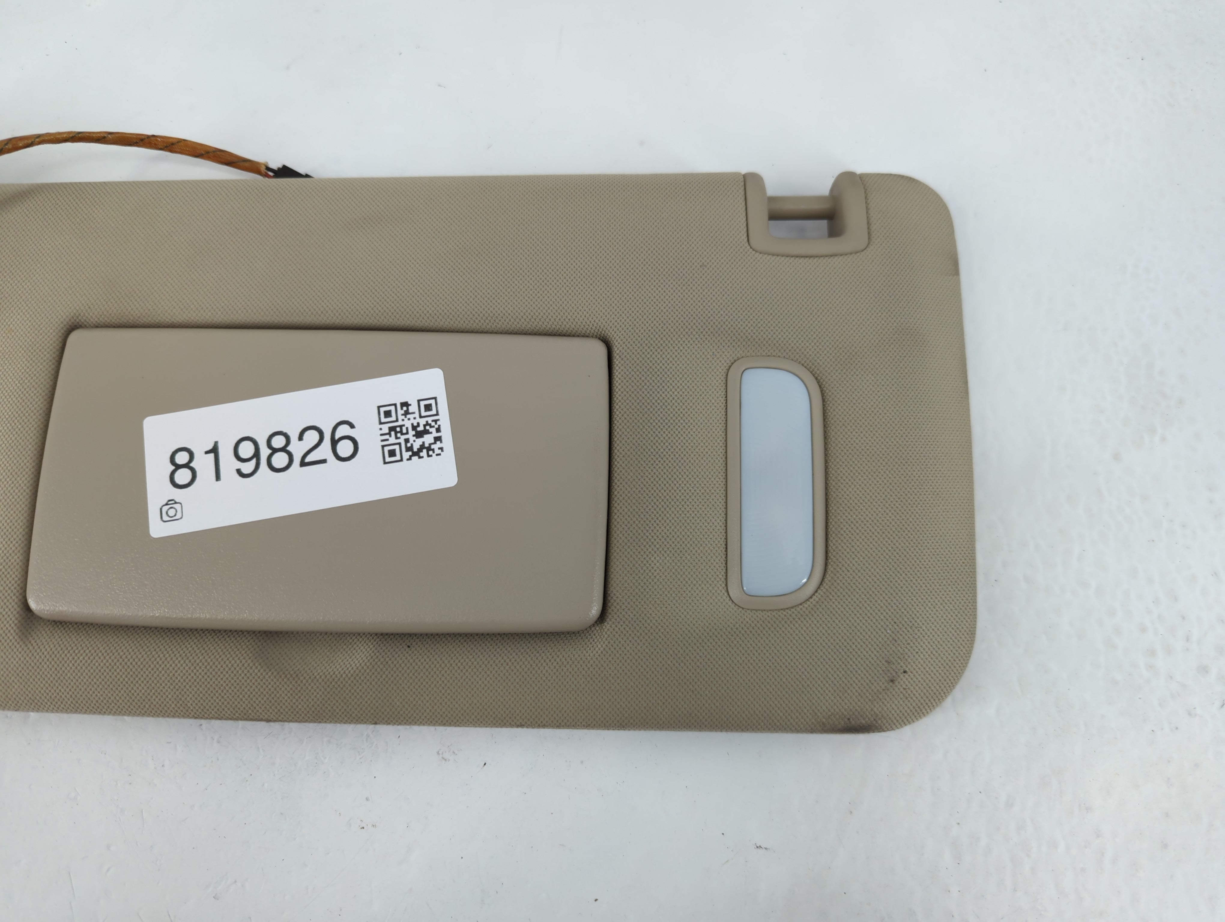 2007-2017 Gmc Acadia Sun Visor Shade Replacement Driver Left Mirror Fits OEM Used Auto Parts - Oemusedautoparts1.com
