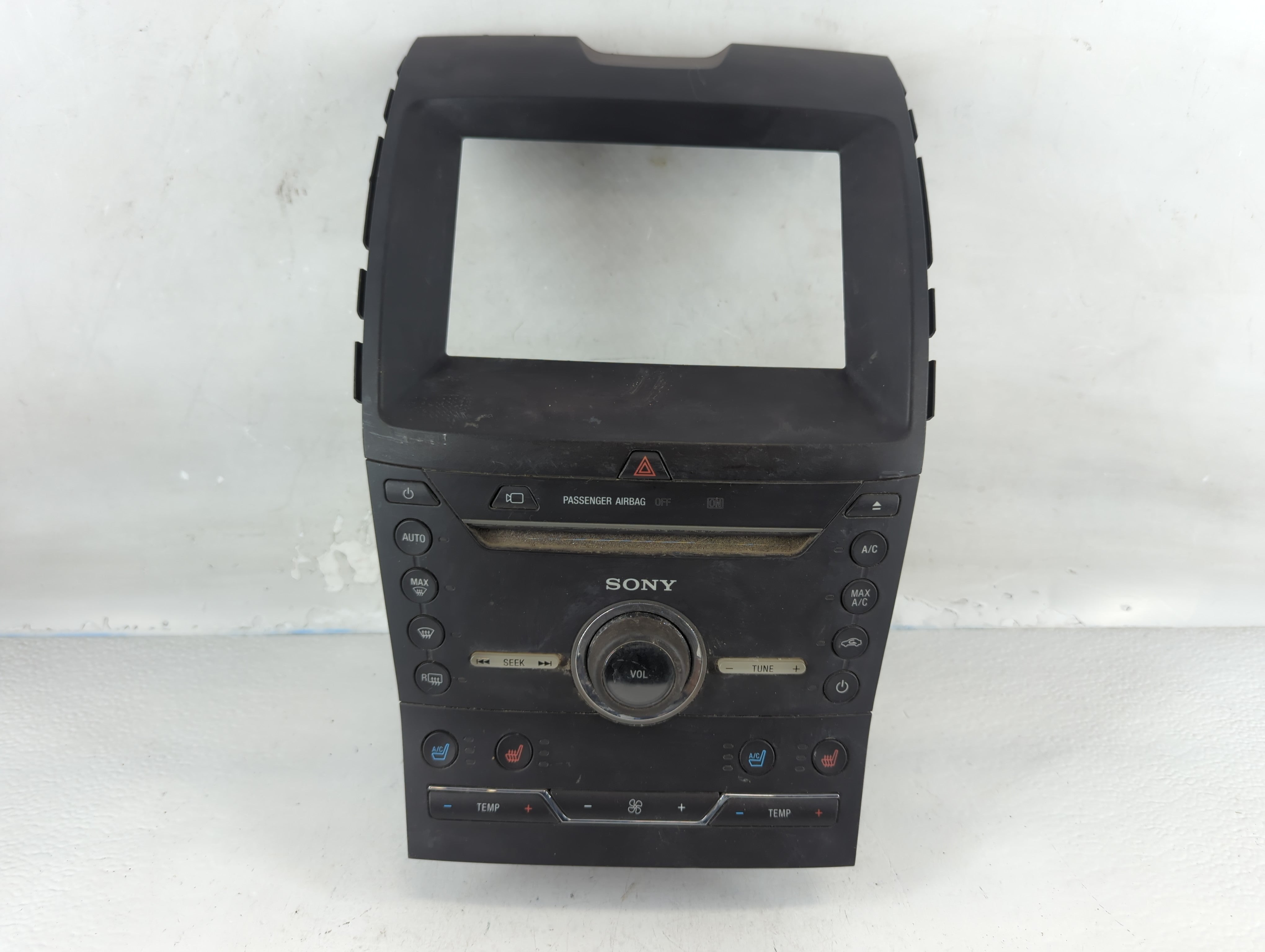 2015 Ford Edge Radio AM FM Cd Player Receiver Replacement P/N:FT4T-18E245-FJ Fits OEM Used Auto Parts - Oemusedautoparts1.com