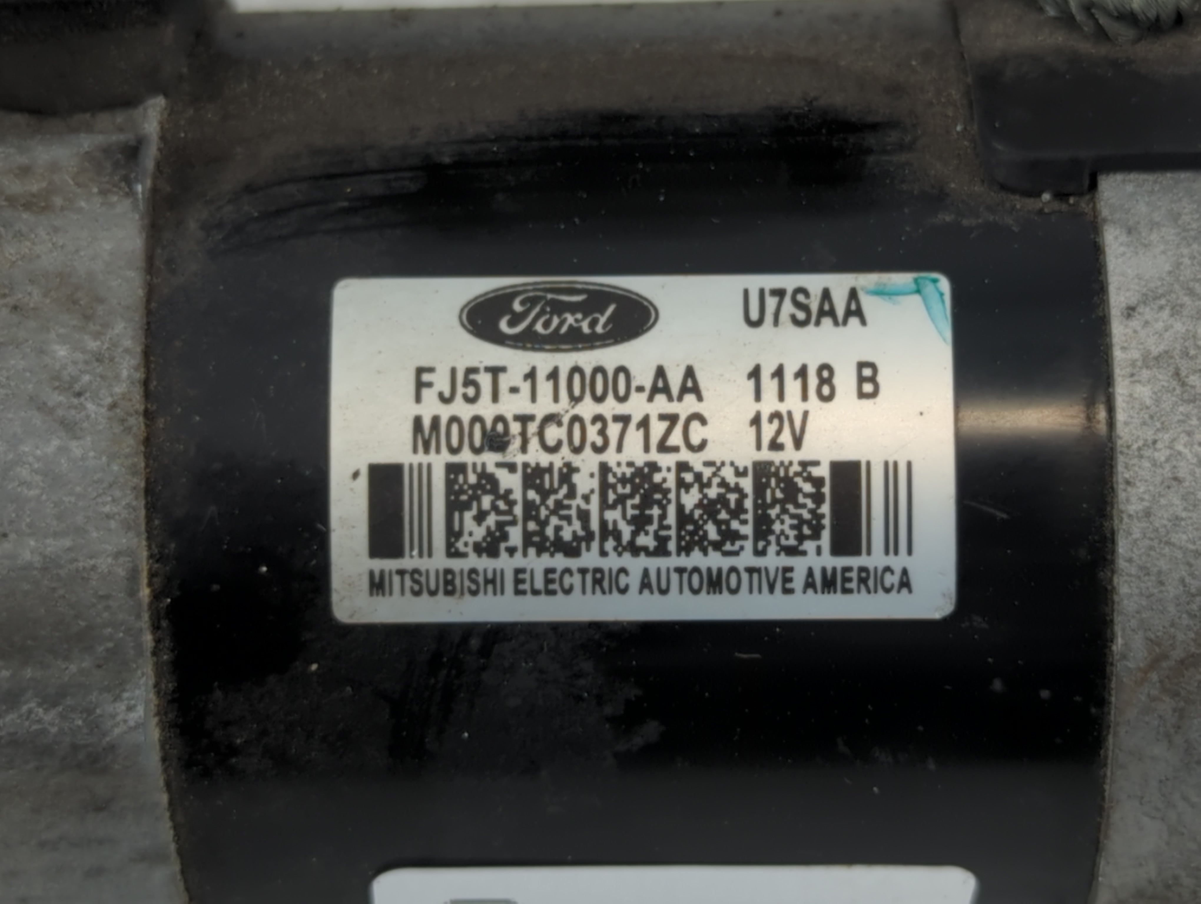 2014-2018 Ford Edge Car Starter Motor Solenoid OEM P/N:FJ5T-11000-AA Fits Fits 2012 2013 2014 2015 2016 2017 2018 2019 2020 OEM Used Auto Parts - Oemusedautoparts1.com