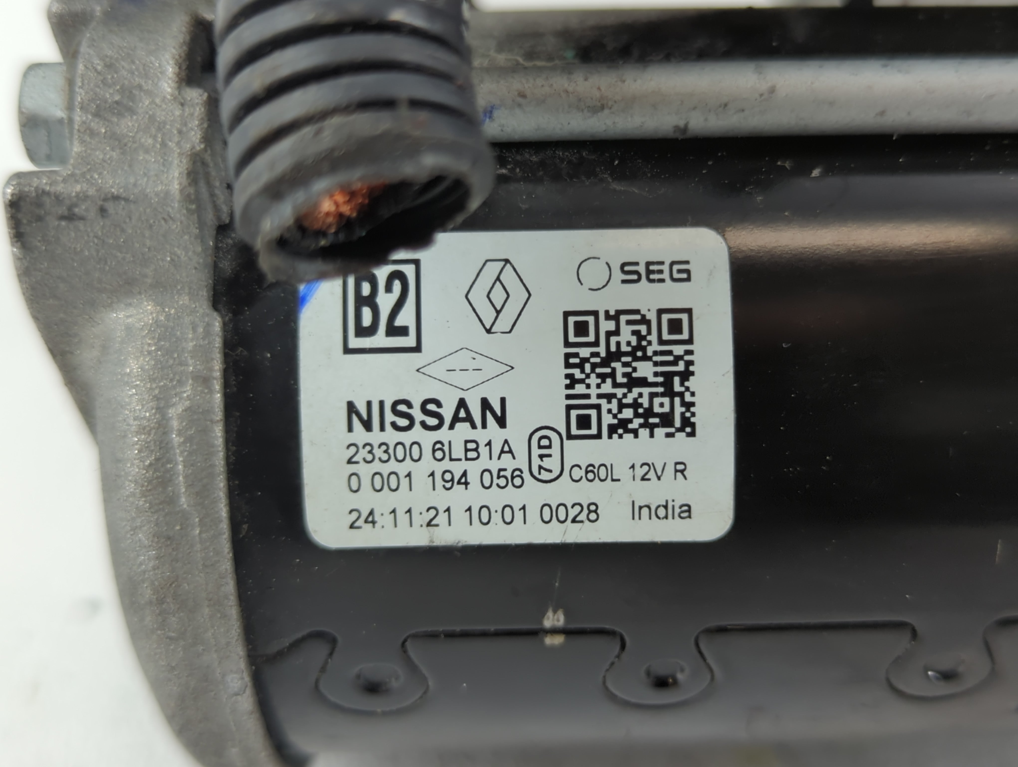 2003-2006 Dodge Ram 2500 Car Starter Motor Solenoid OEM P/N:23300 6LB1A Fits Fits 2003 2004 2005 2006 OEM Used Auto Parts - Oemusedautoparts1.com
