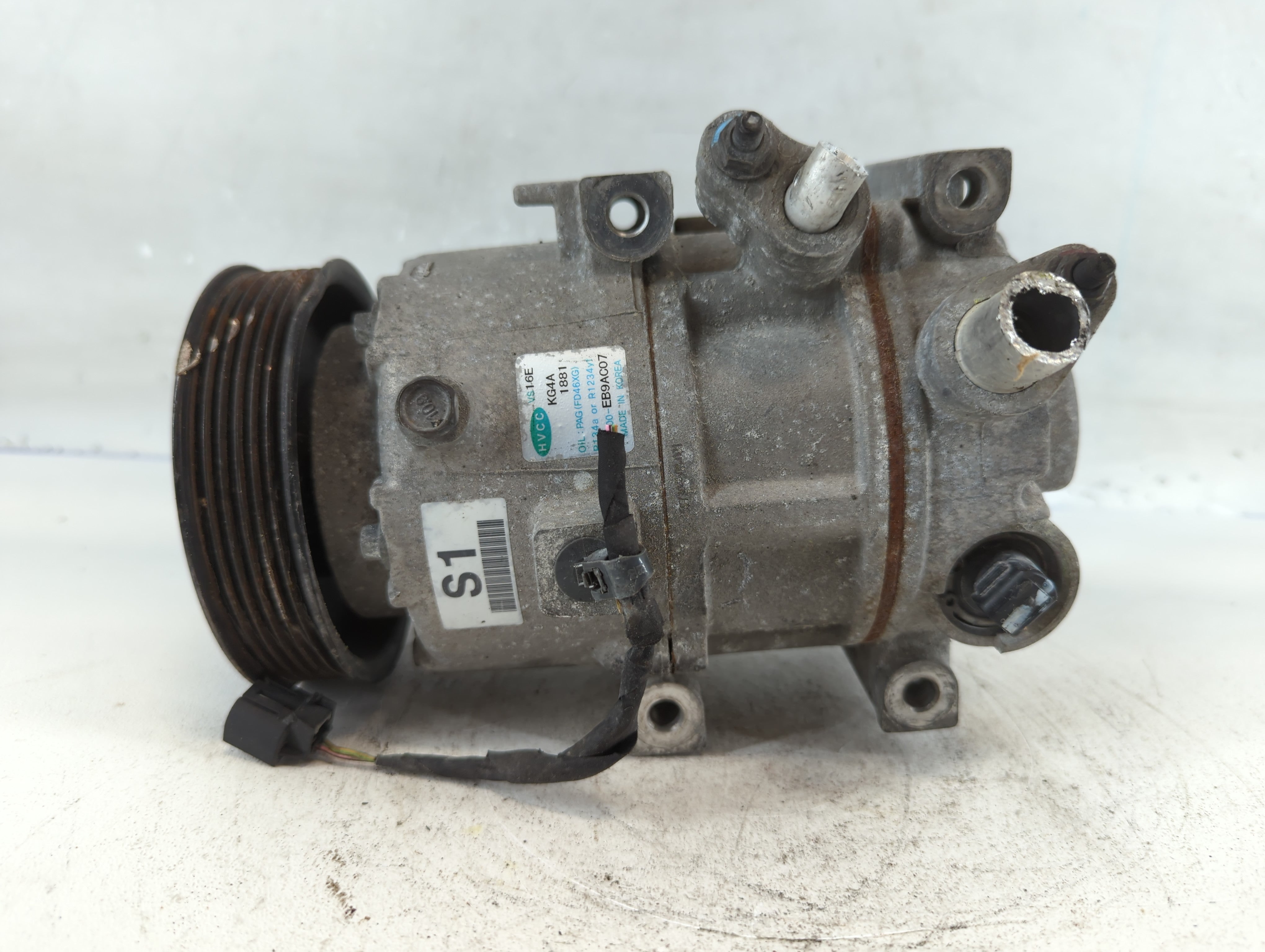 2016-2018 Kia Optima Air Conditioning A/c Ac Compressor Oem - Oemusedautoparts1.com