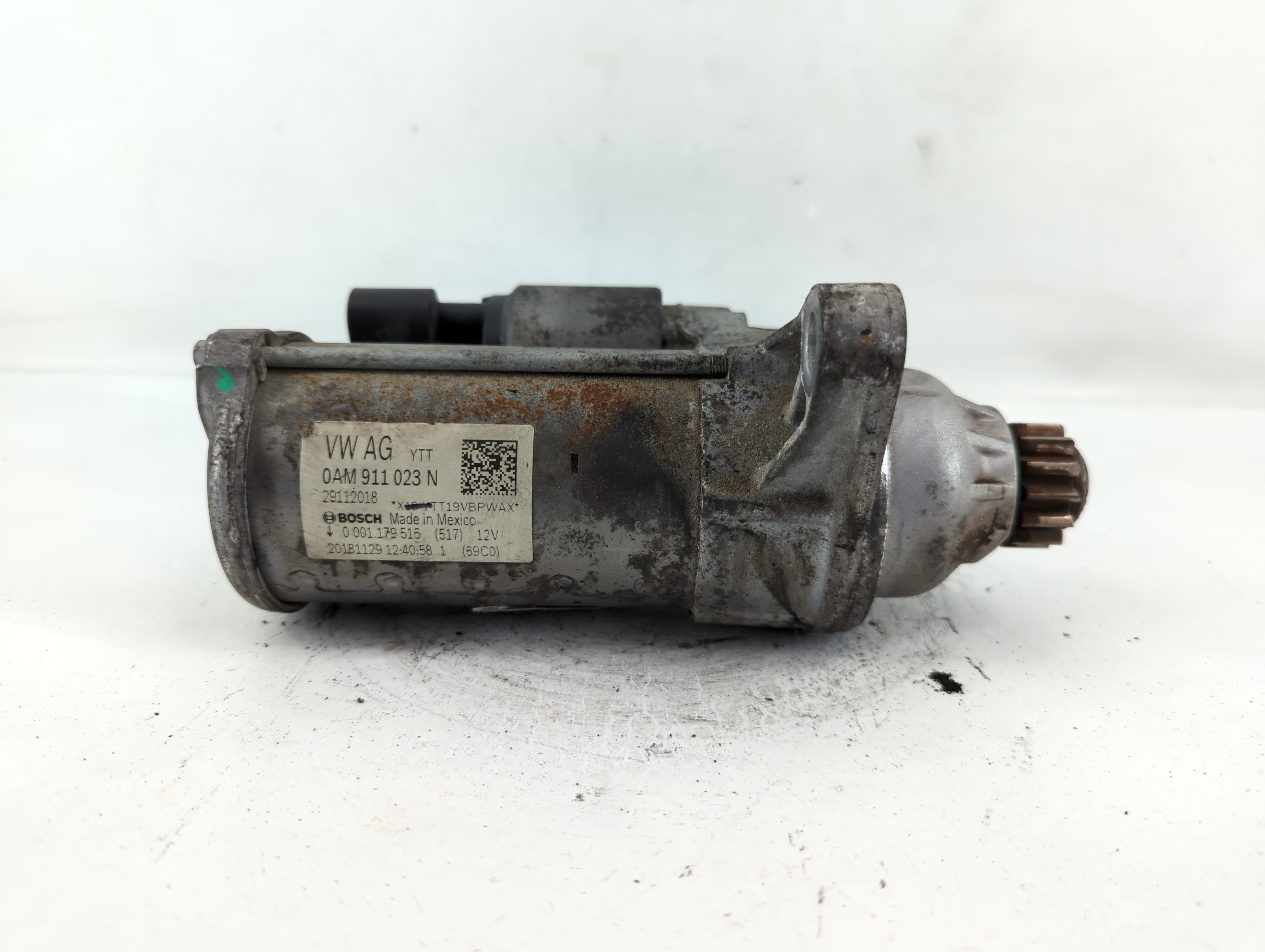 2019-2021 Volkswagen Jetta Car Starter Motor Solenoid OEM P/N:27082018 0AM 911 023 N Fits Fits 2019 2020 2021 OEM Used Auto Parts - Oemusedautoparts1.com