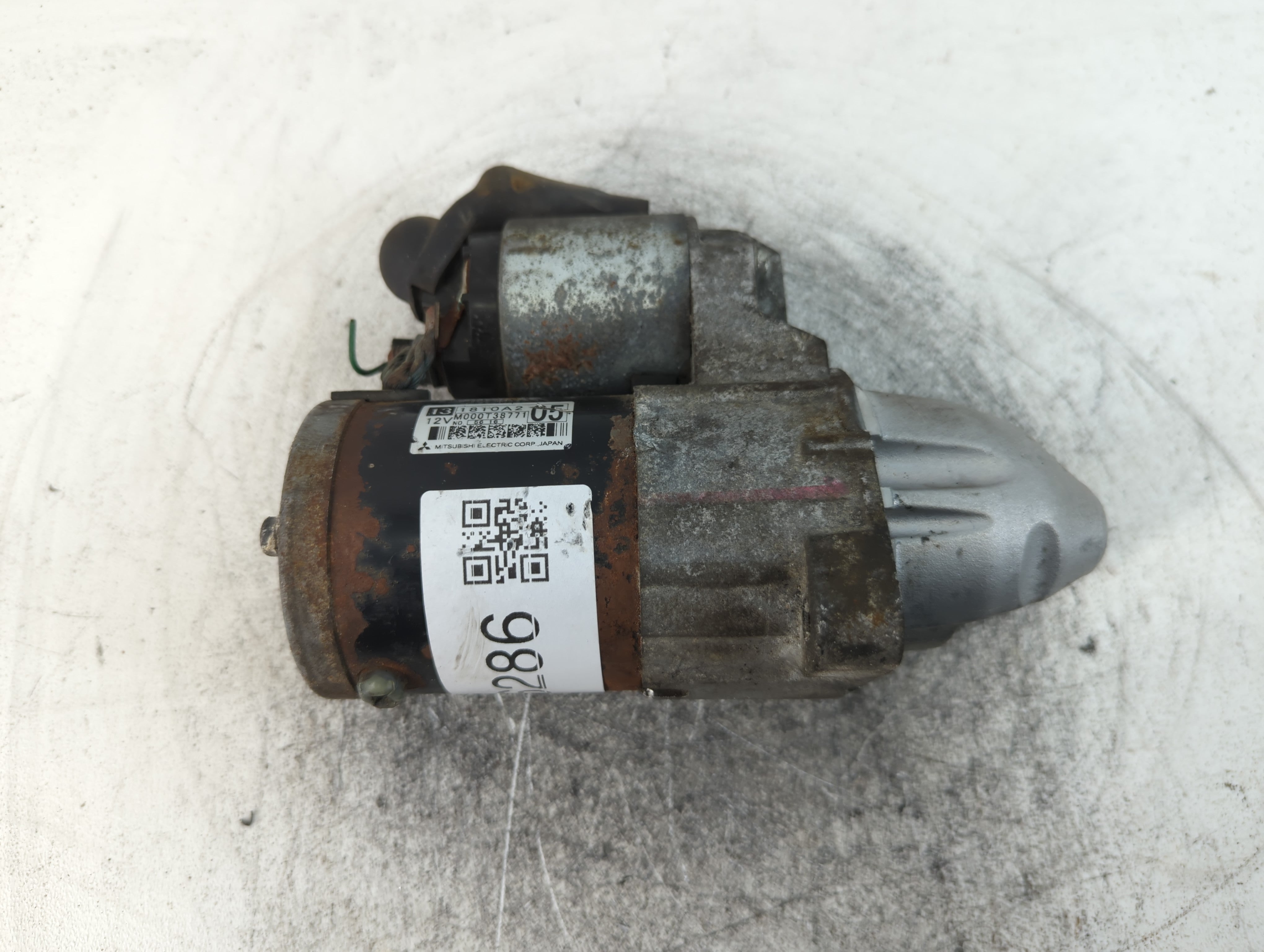 2011-2016 Mitsubishi Outlander Car Starter Motor Solenoid OEM P/N:1810A205 M000T38771 Fits Fits 2011 2012 2013 2014 2015 2016 OEM Used Auto Parts - Oemusedautoparts1.com
