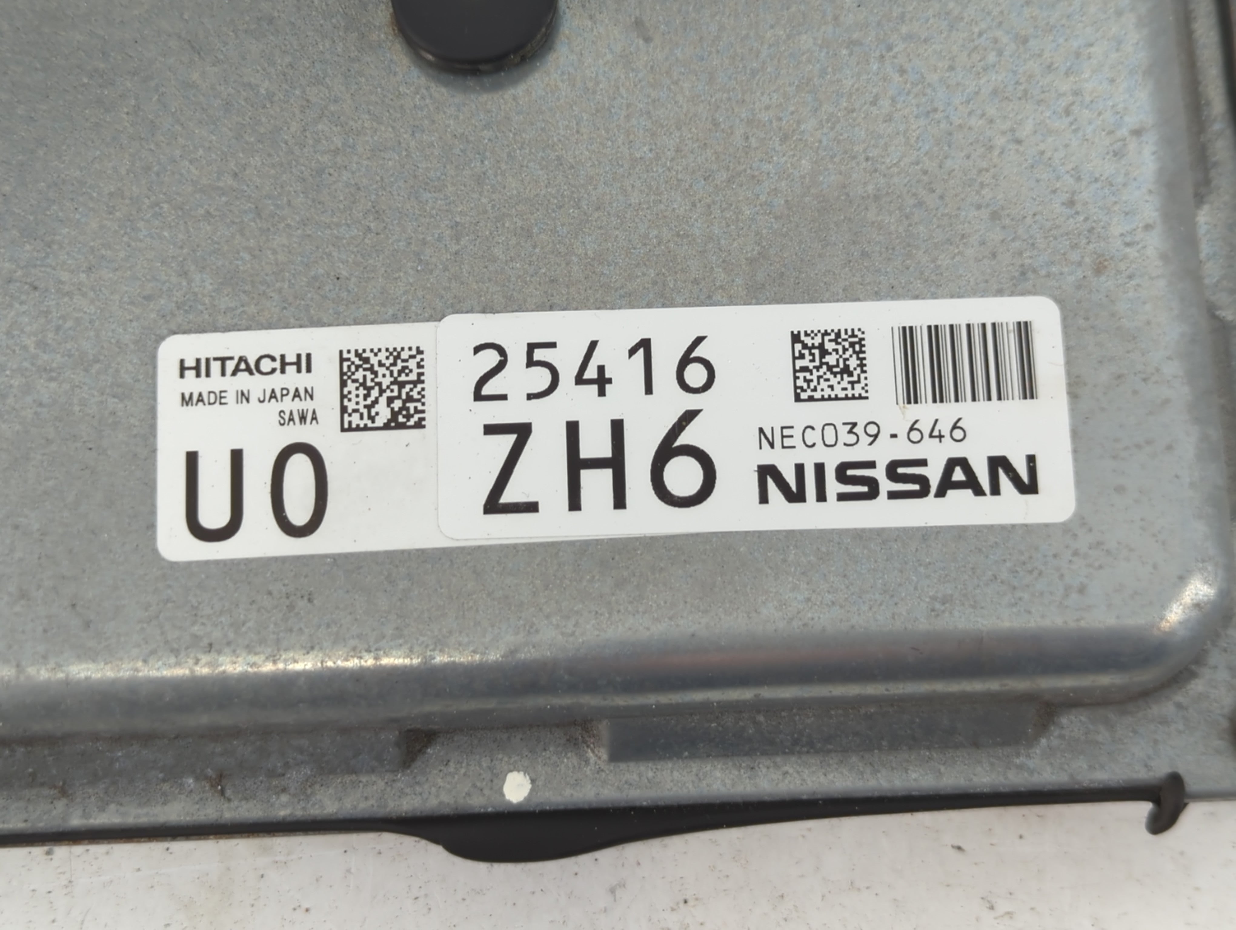 2018-2020 Nissan Rogue PCM Engine Control Computer ECU ECM PCU OEM P/N:NEC039-646 Fits Fits 2018 2019 2020 OEM Used Auto Parts - Oemusedautoparts1.com