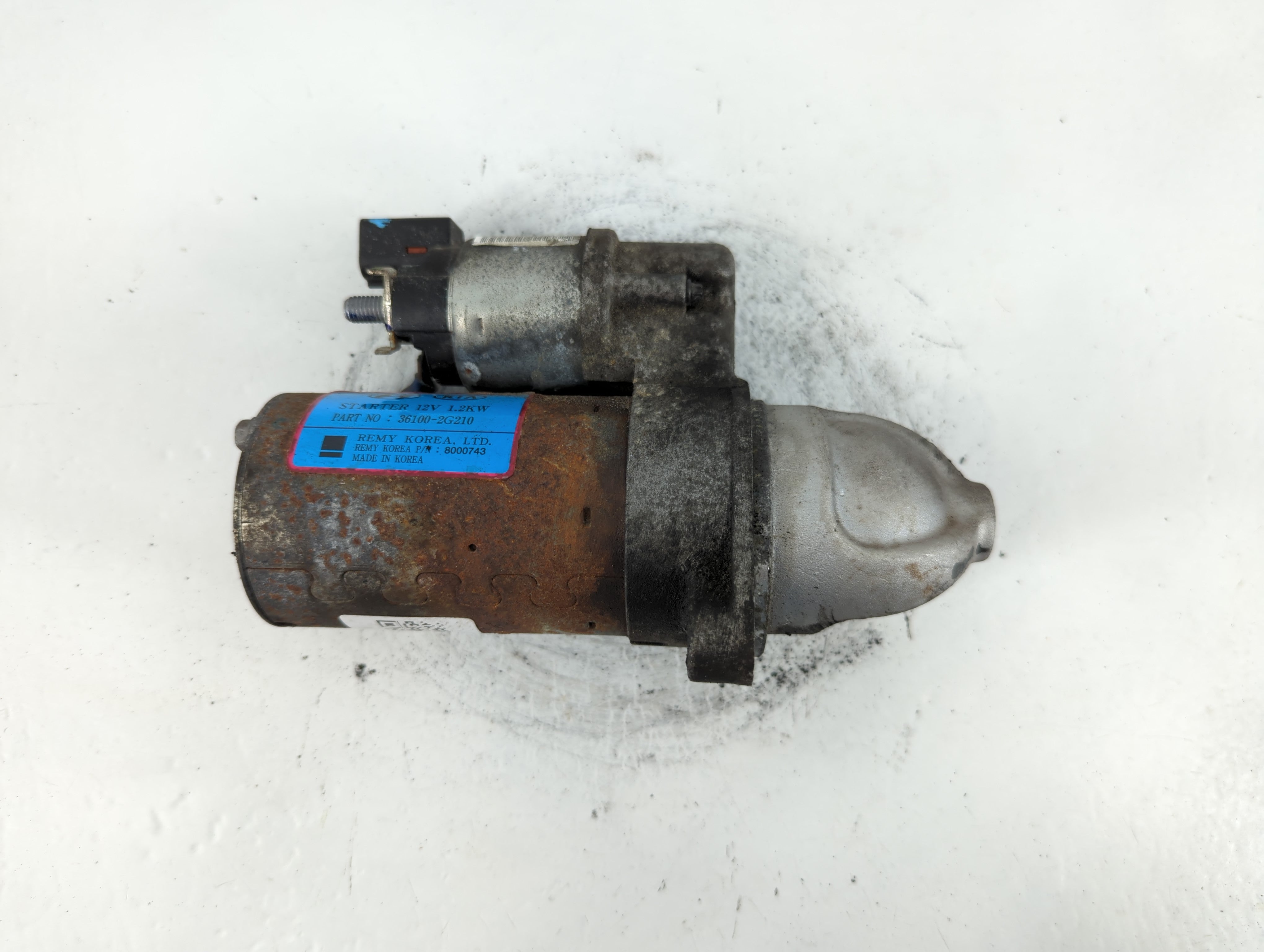 2017-2018 Hyundai Santa Fe Car Starter Motor Solenoid OEM P/N:36100-2G210 Fits Fits 2015 2016 2017 2018 2019 2020 OEM Used Auto Parts - Oemusedautoparts1.com