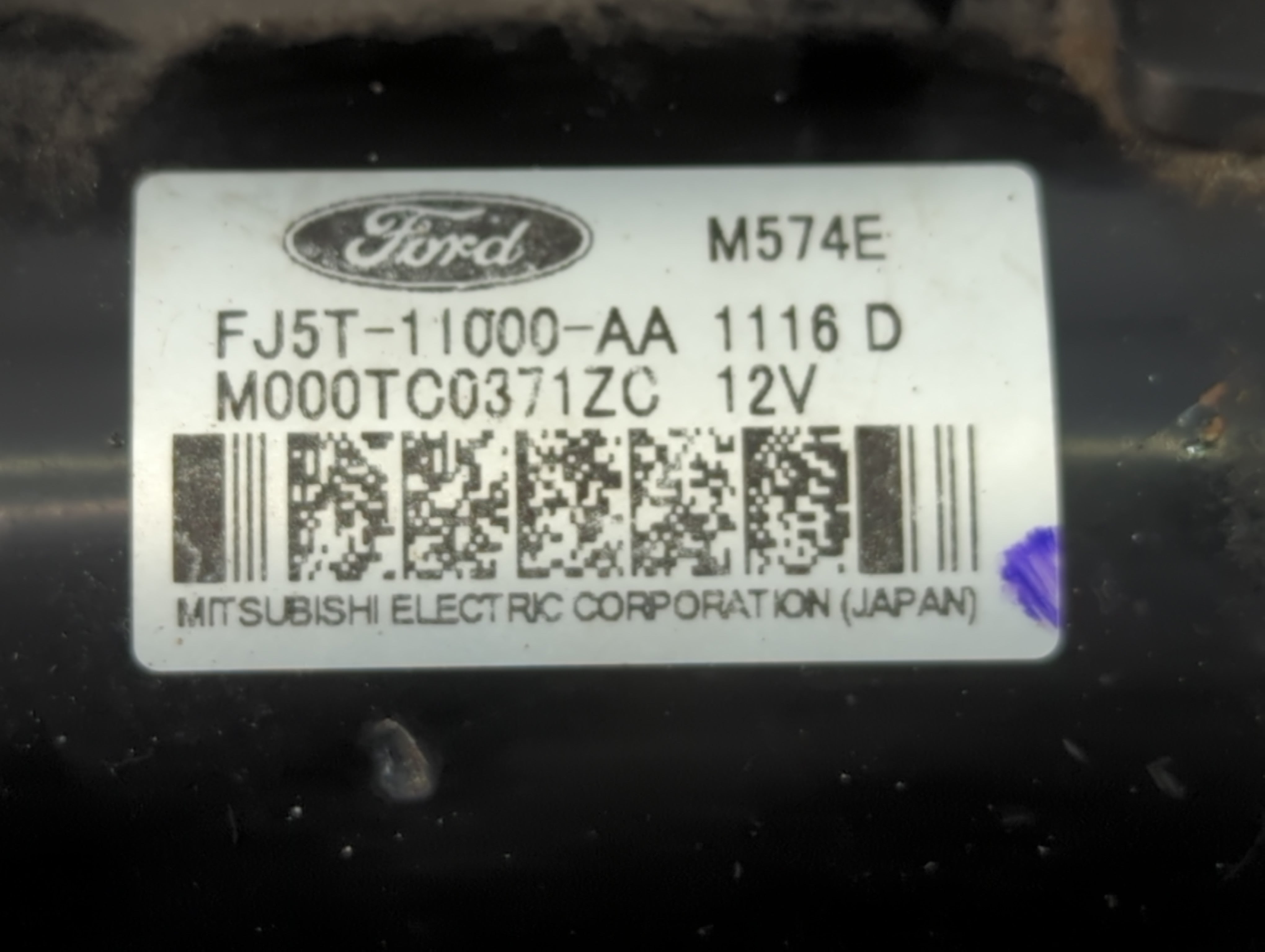 2017-2020 Lincoln Mkz Car Starter Motor Solenoid OEM P/N:FJ5T-11000-AA Fits Fits 2015 2016 2017 2018 2019 2020 OEM Used Auto Parts - Oemusedautoparts1.com