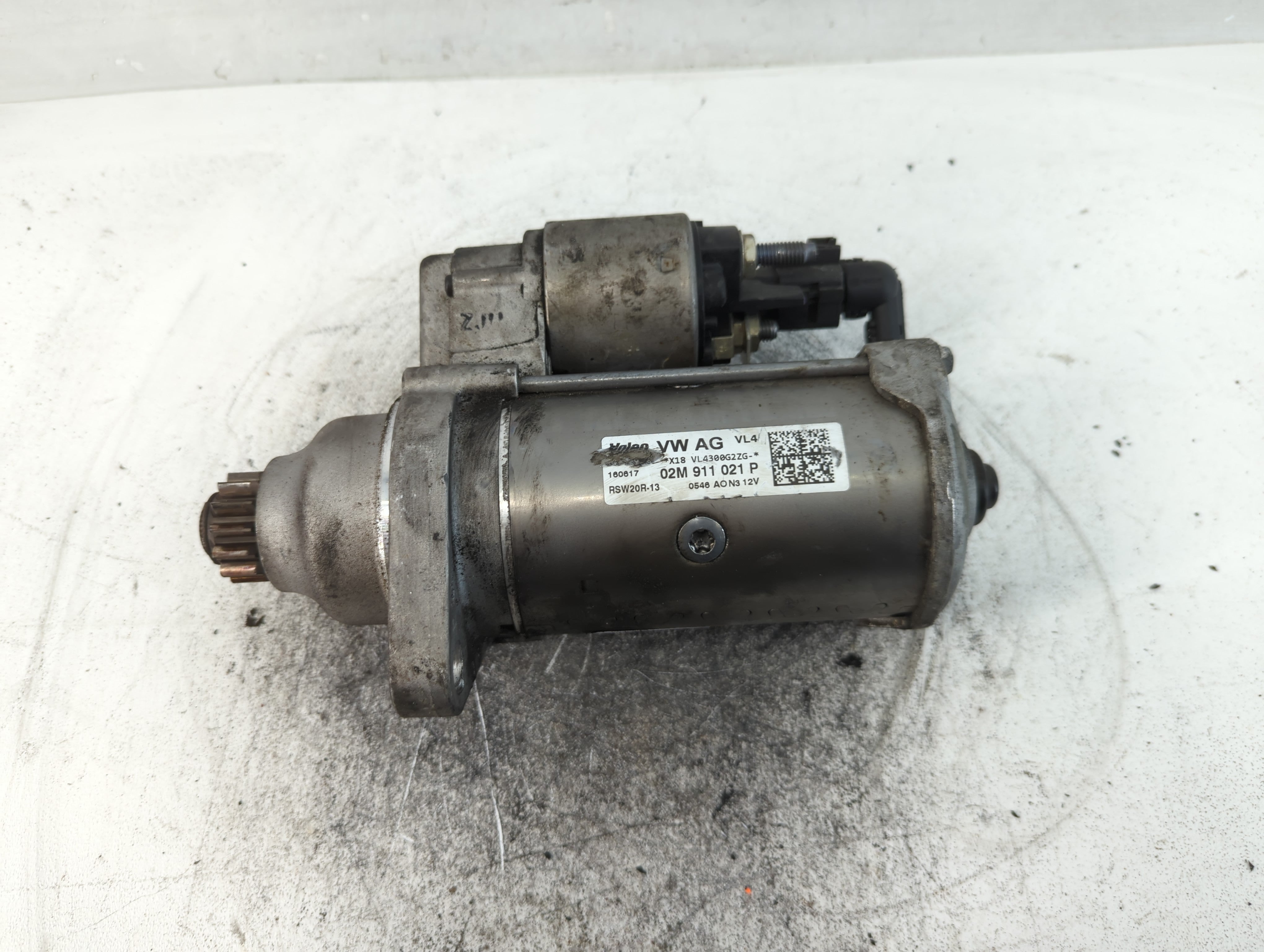 2018-2022 Volkswagen Atlas Car Starter Motor Solenoid OEM P/N:02M 911 021 P Fits Fits 2018 2019 2020 2021 2022 OEM Used Auto Parts - Oemusedautoparts1.com