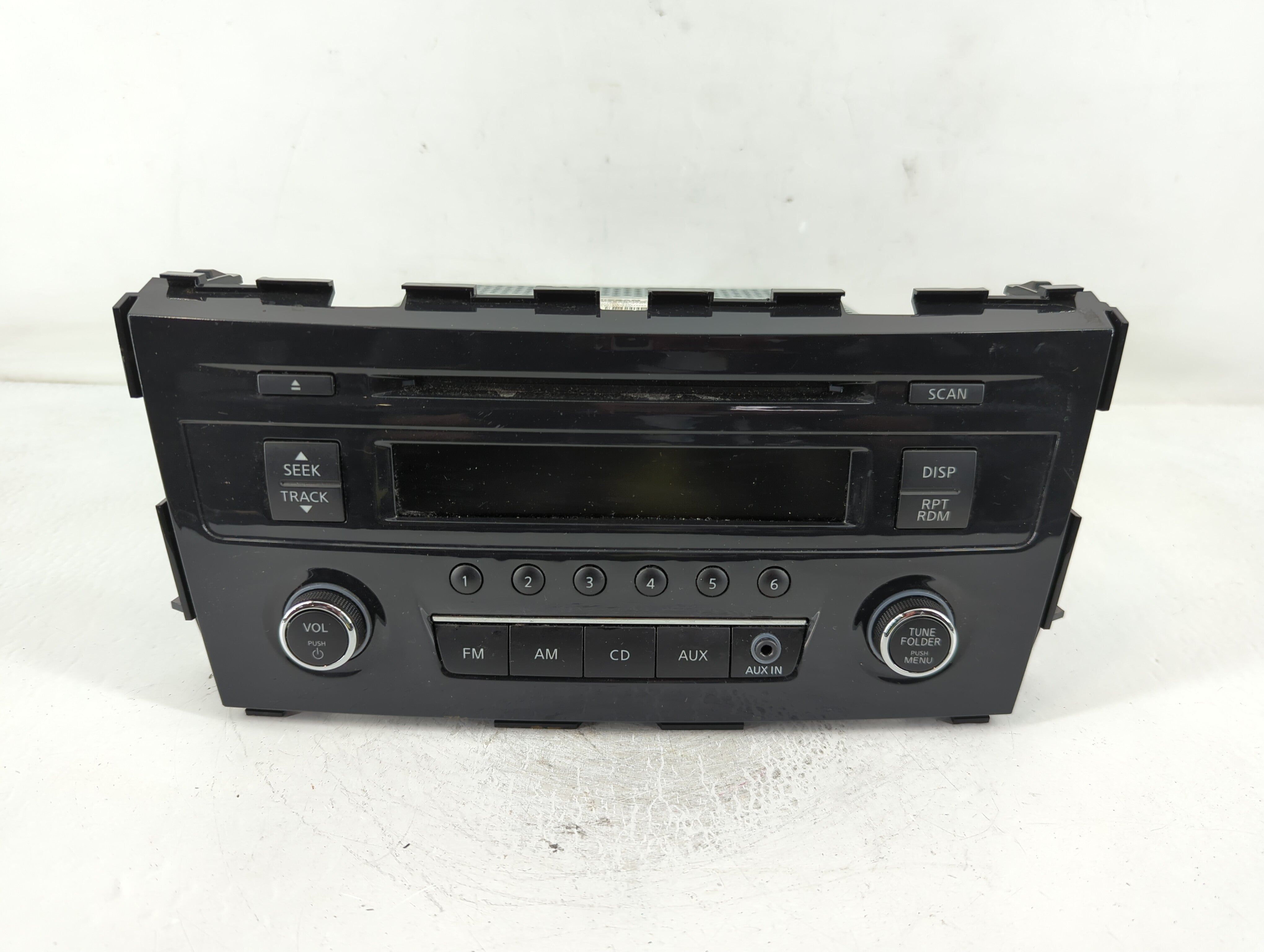 2013-2015 Nissan Altima Radio AM FM Cd Player Receiver Replacement P/N:28185 3TB0G Fits Fits 2013 2014 2015 OEM Used Auto Parts - Oemusedautoparts1.com