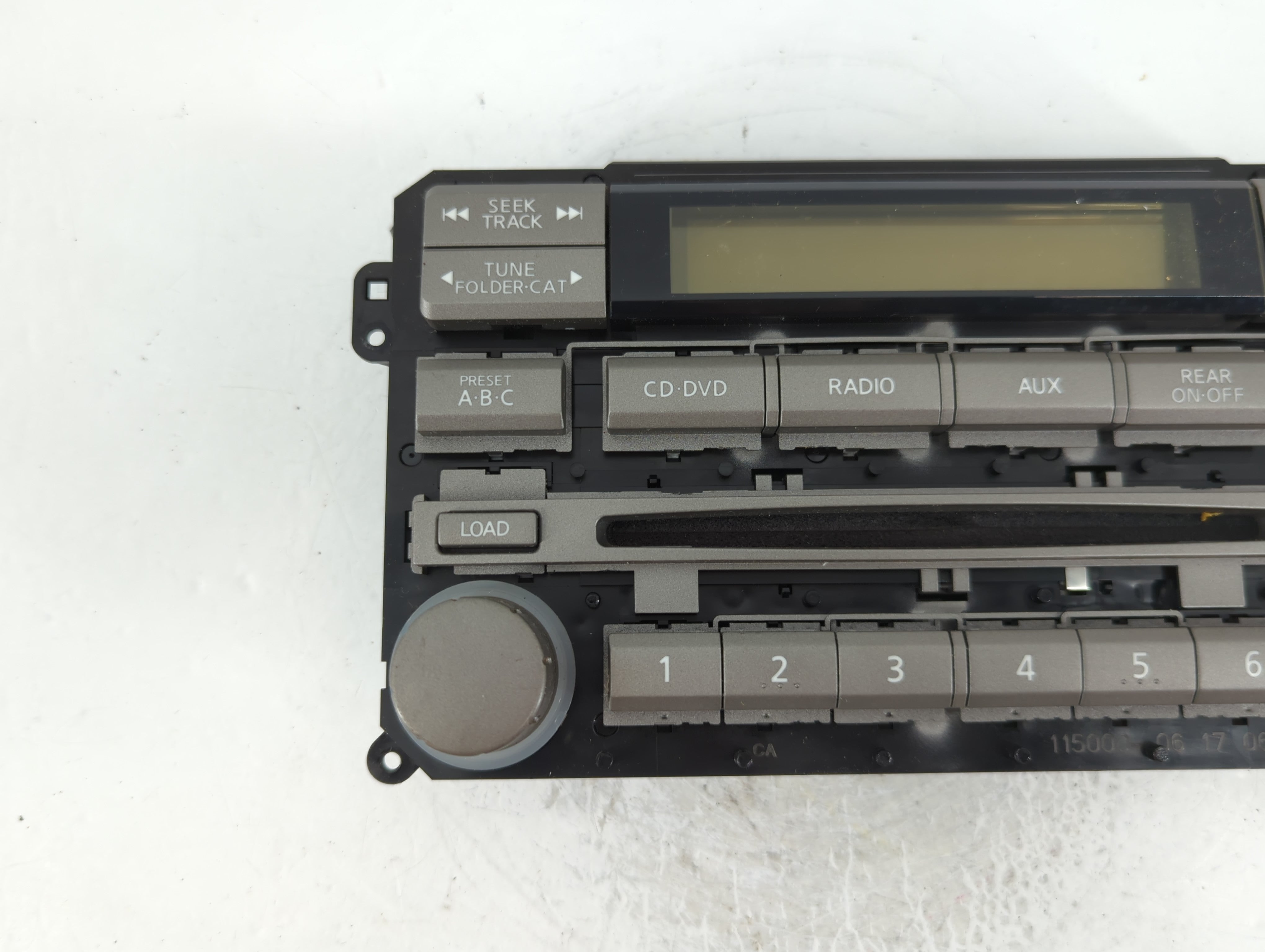 2006 Nissan Armada Radio AM FM Cd Player Receiver Replacement P/N:28185 ZC30A Fits OEM Used Auto Parts - Oemusedautoparts1.com