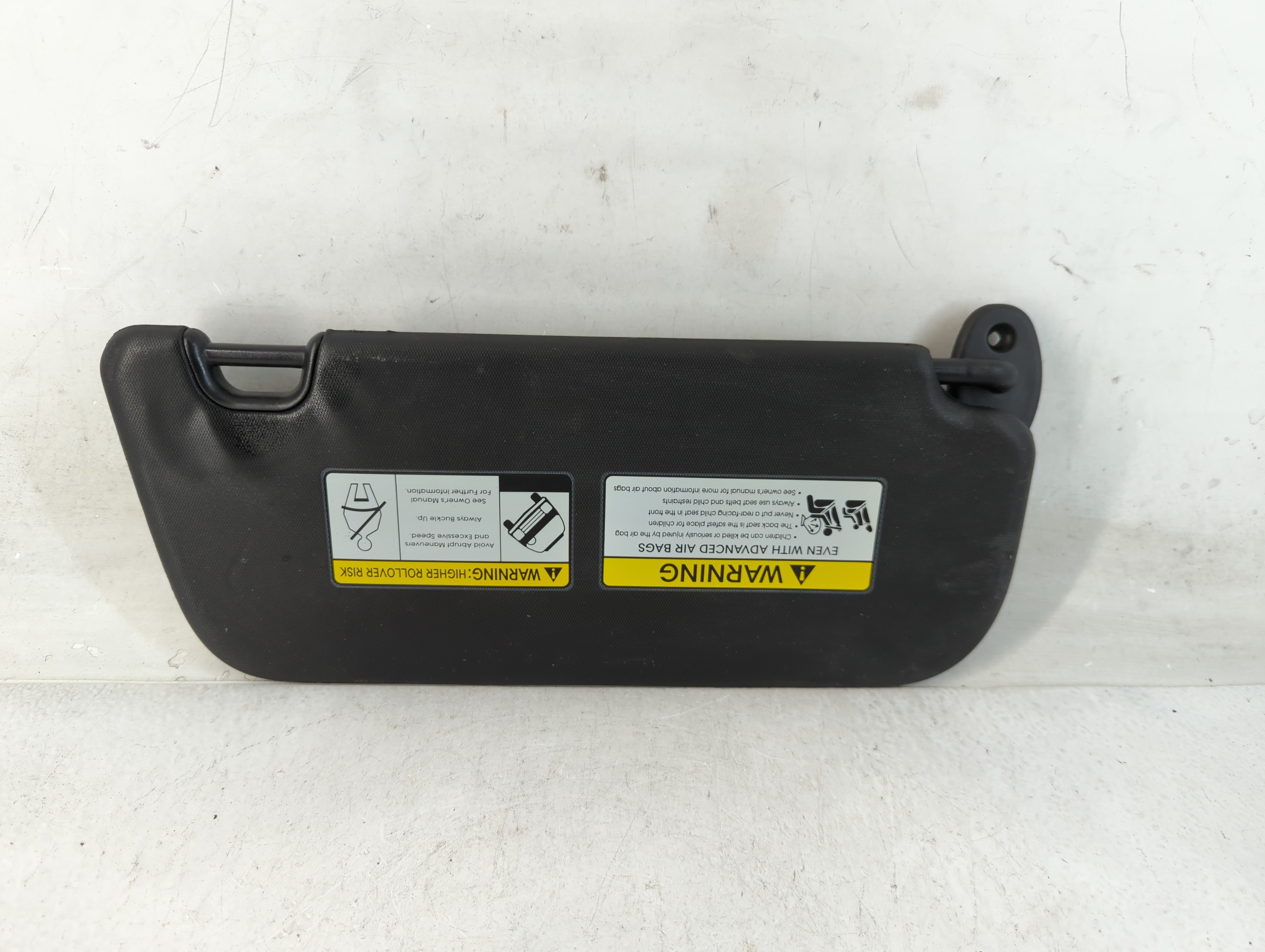 2014-2019 Kia Soul Sun Visor Shade Replacement Driver Left Mirror Fits Fits 2014 2015 2016 2017 2018 2019 OEM Used Auto Parts - Oemusedautoparts1.com