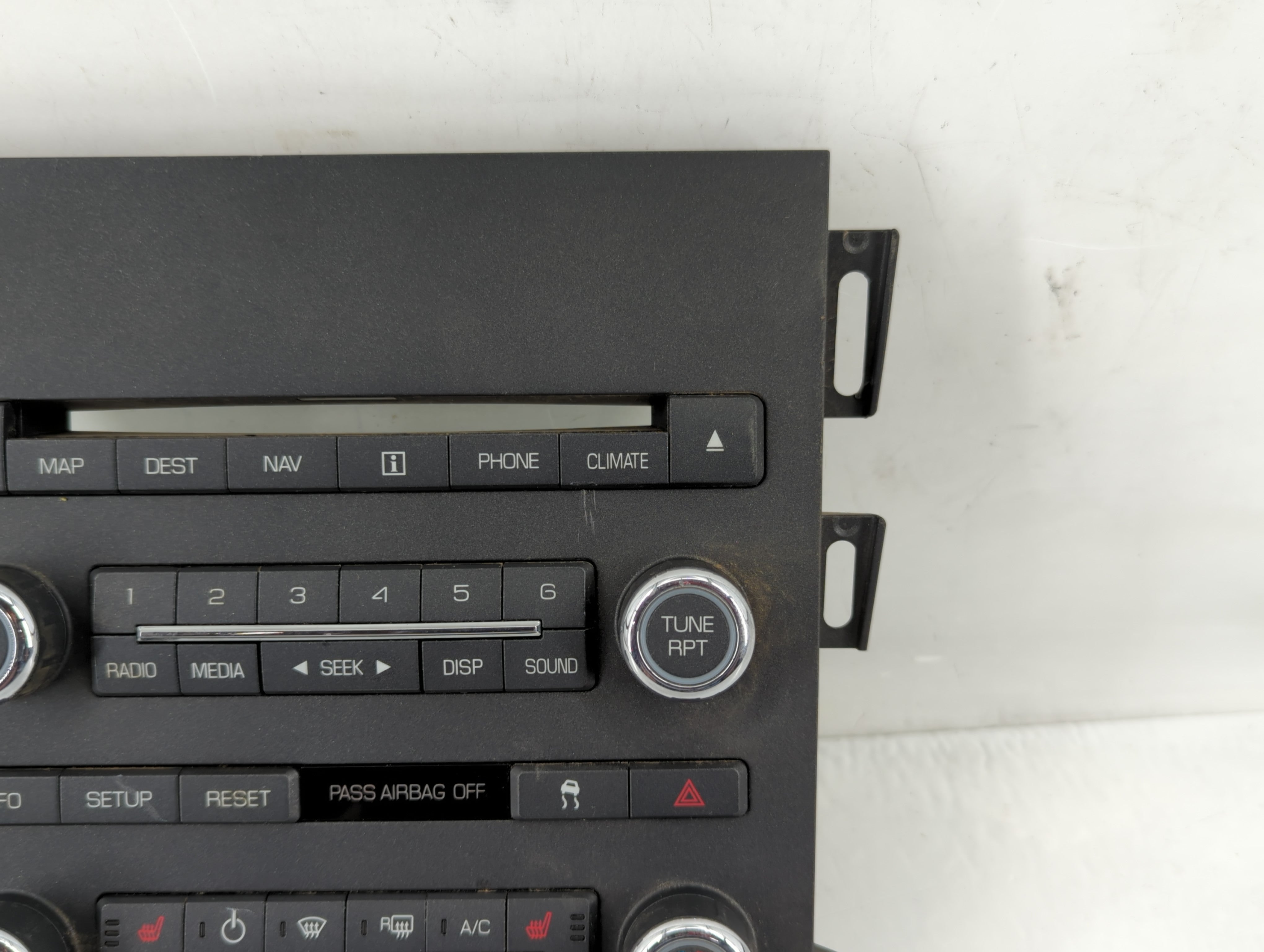2010 Lincoln Mkz Radio AM FM Cd Player Receiver Replacement P/N:9H6T 18A802 FB Fits OEM Used Auto Parts - Oemusedautoparts1.com